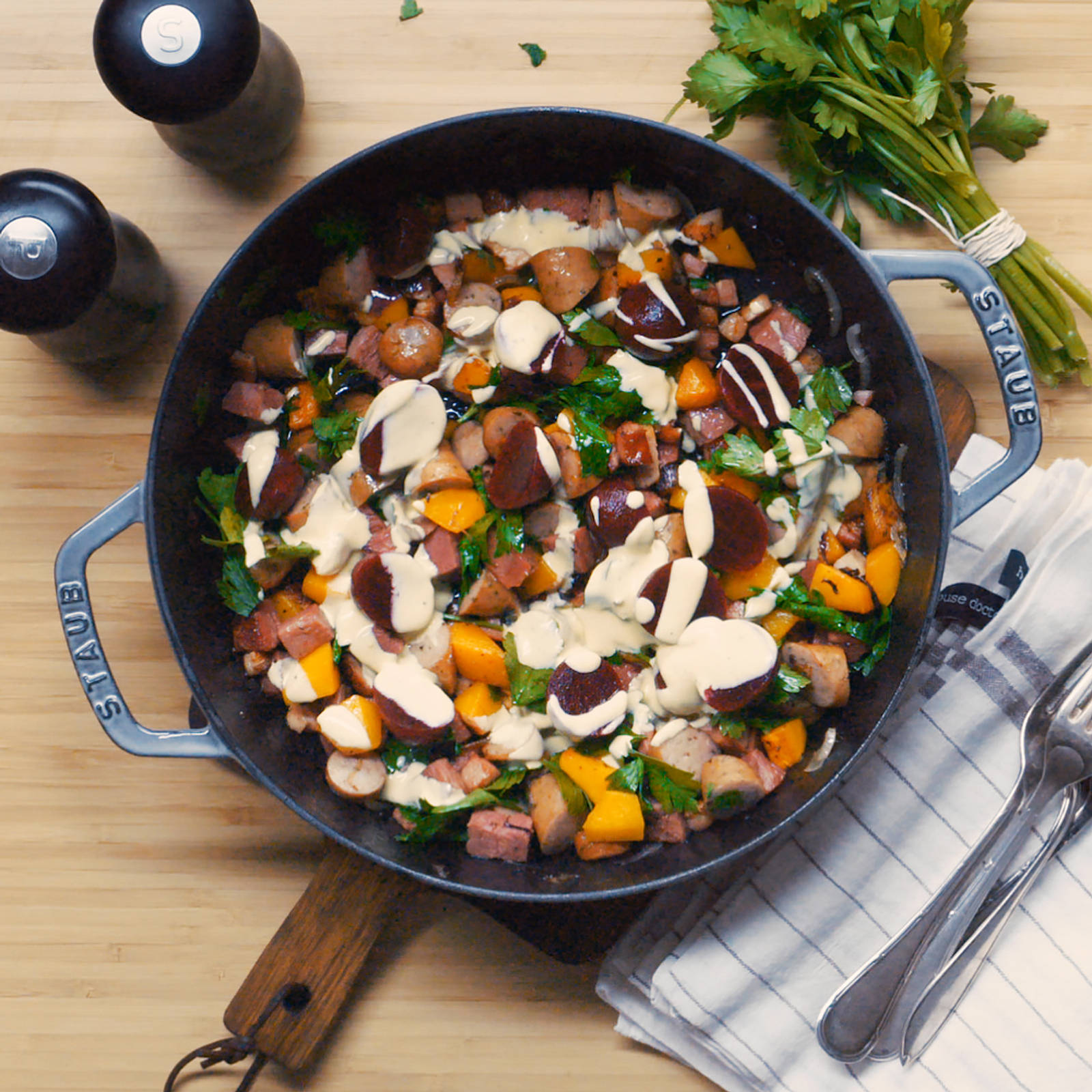 Marbodal recept - Middag på 1 platta - Nordisk pytt