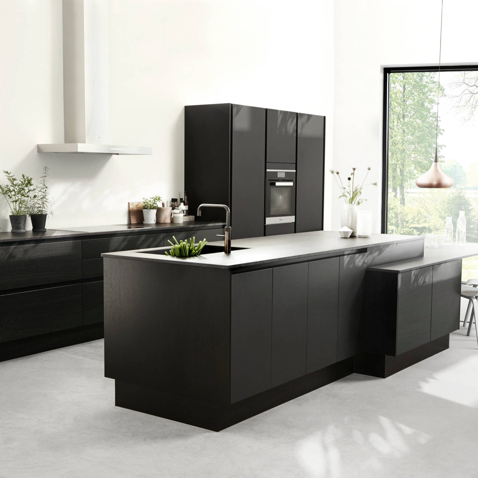 Highline køkken athena egefiner dekton bordplade