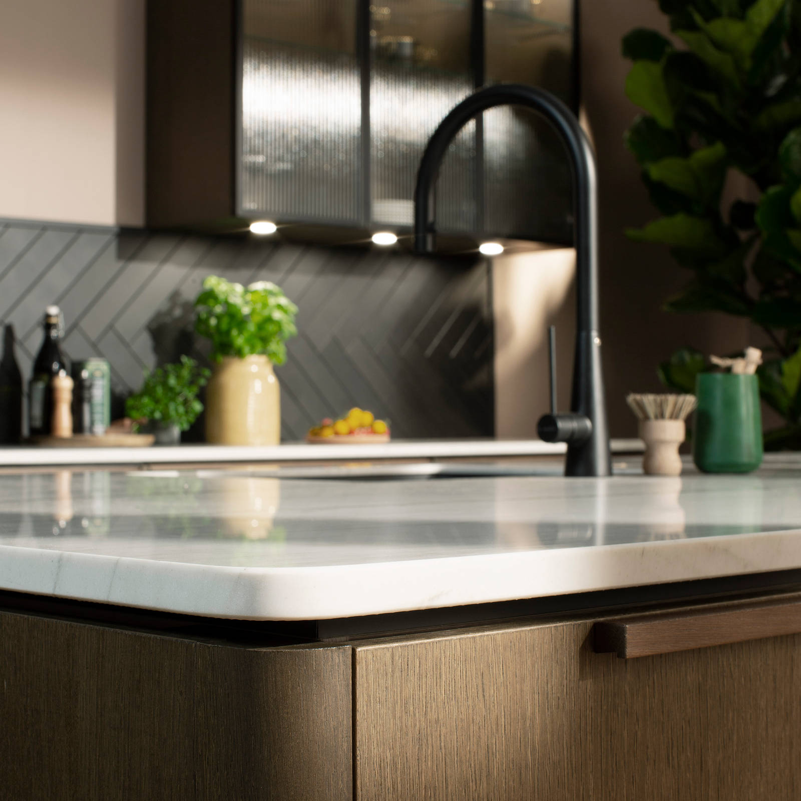 Forever Oak afrundet hjørne