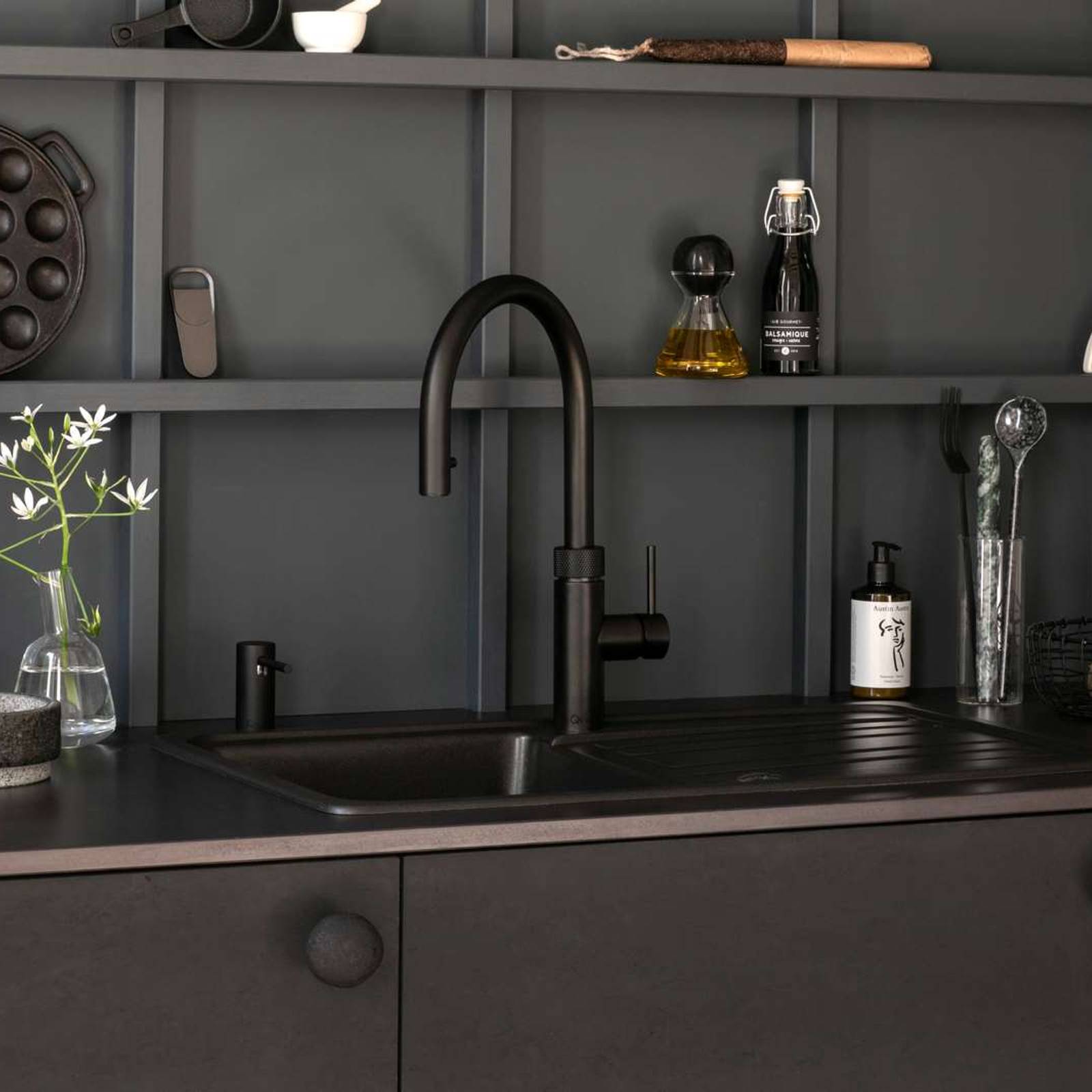 Quooker Flex Black carbon