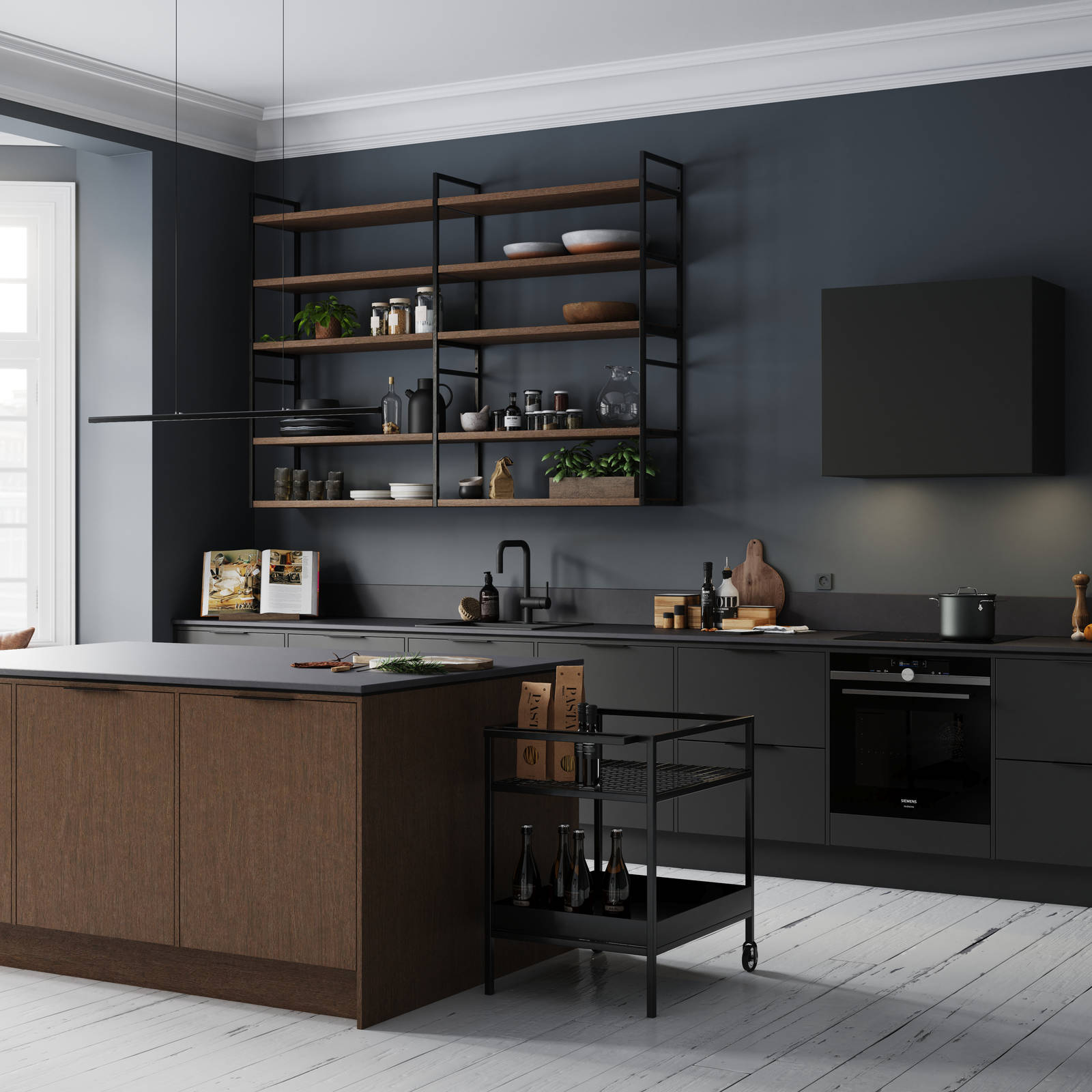 Norema kjøkken, Design Akse, Areal, S7500-N