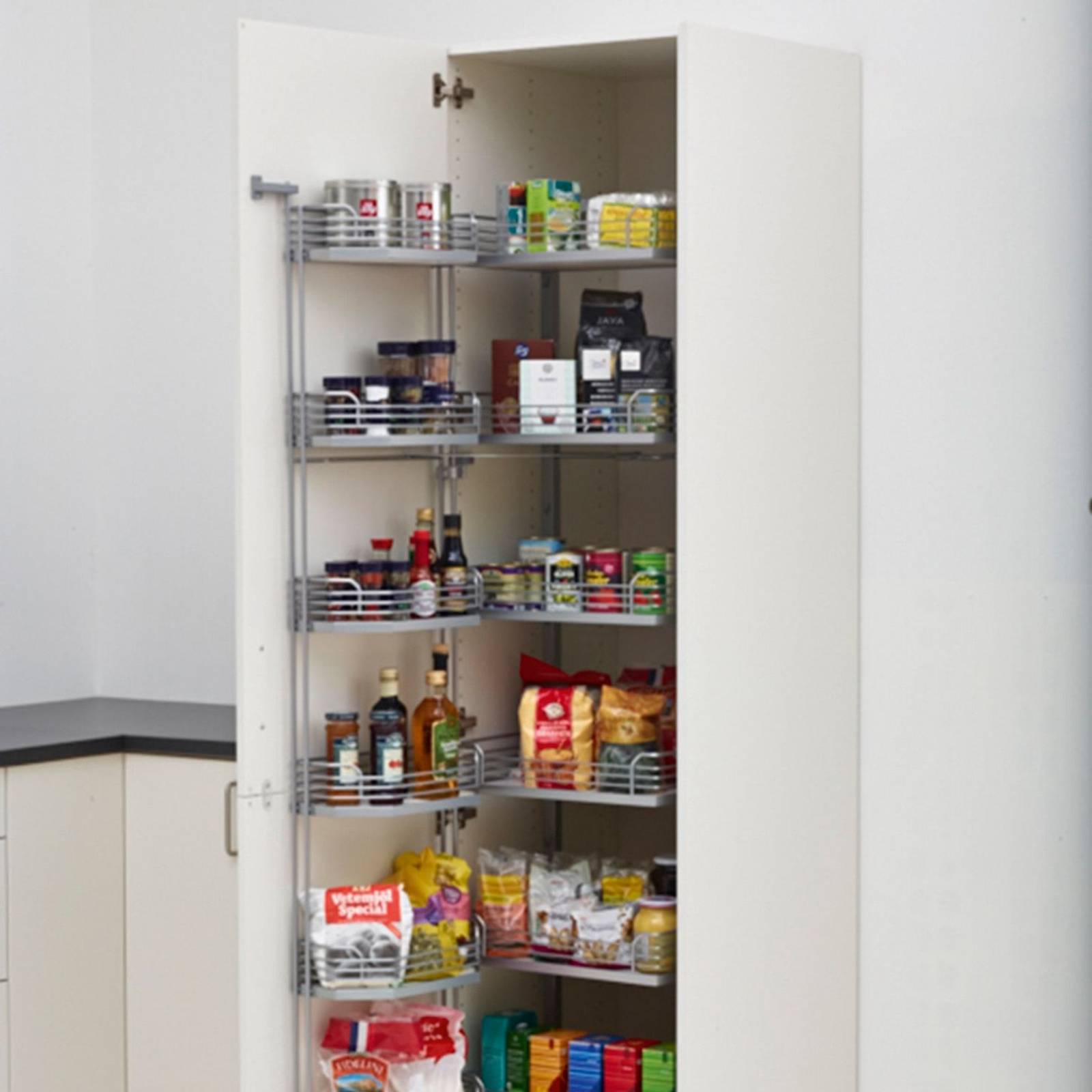 Norema kjøkken Matskap med Tandem Dispensa innredning