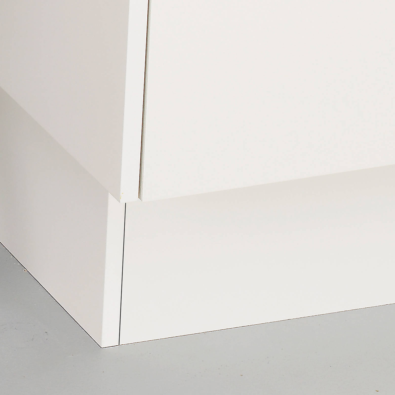 Vanlig inntrukket sokkel norema kjøkken