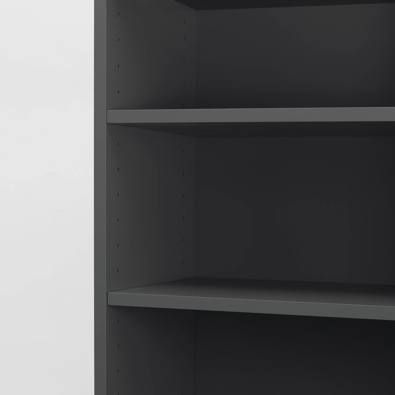 mørk grå dekorskap norema kjøkken