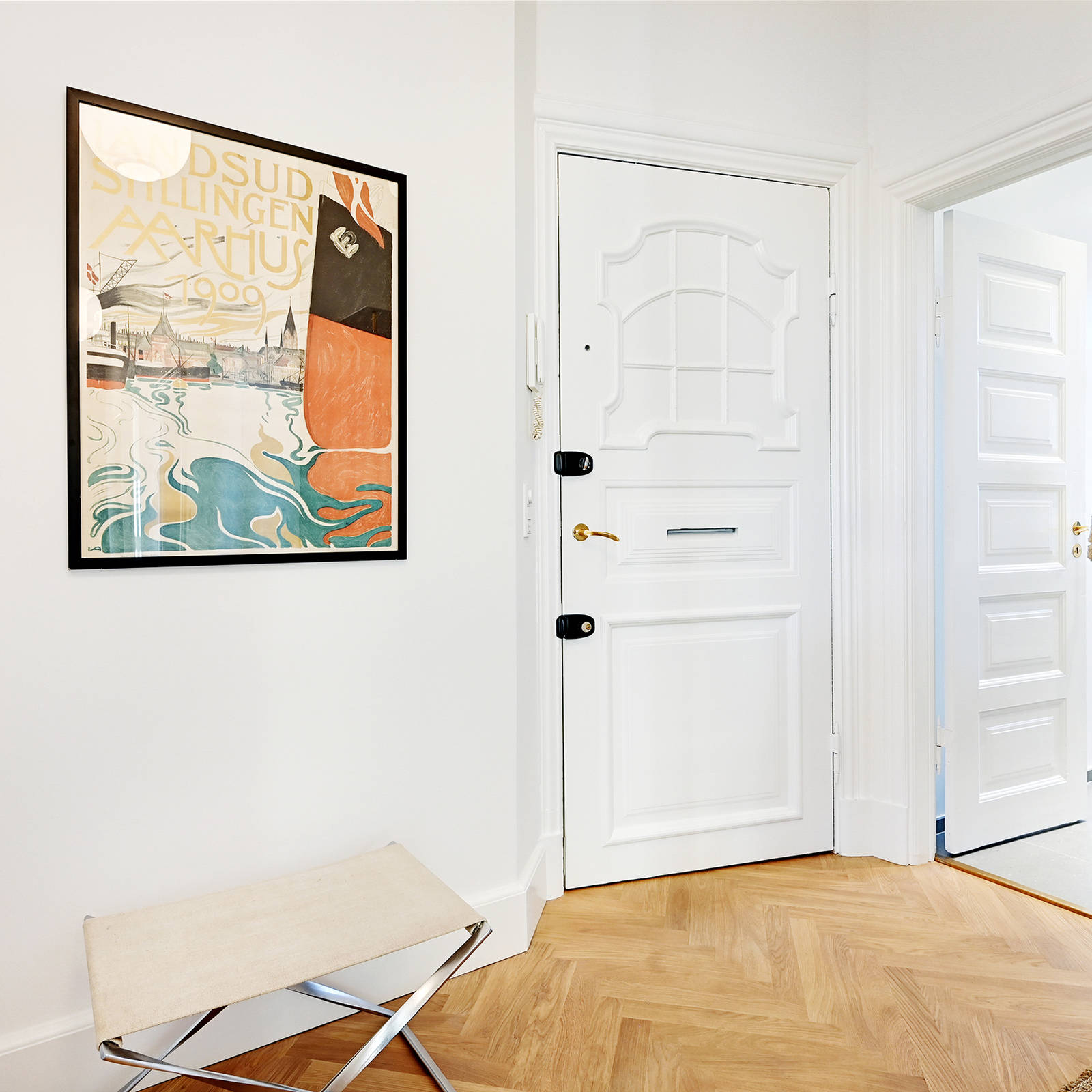 Historiske detaljer fra ejendommen blev bygget i 1900