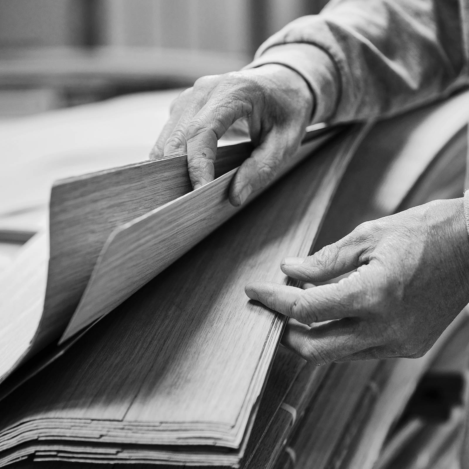 Faner är noga utvalda för varje enskilt kök