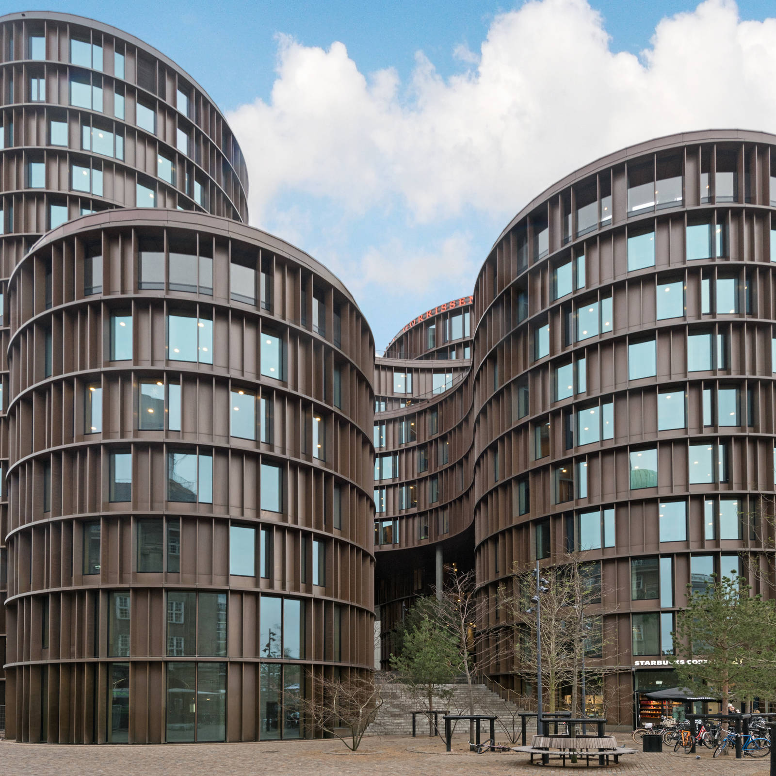 Axel Towers Copenhagen designed by Lundgaard & Tranberg