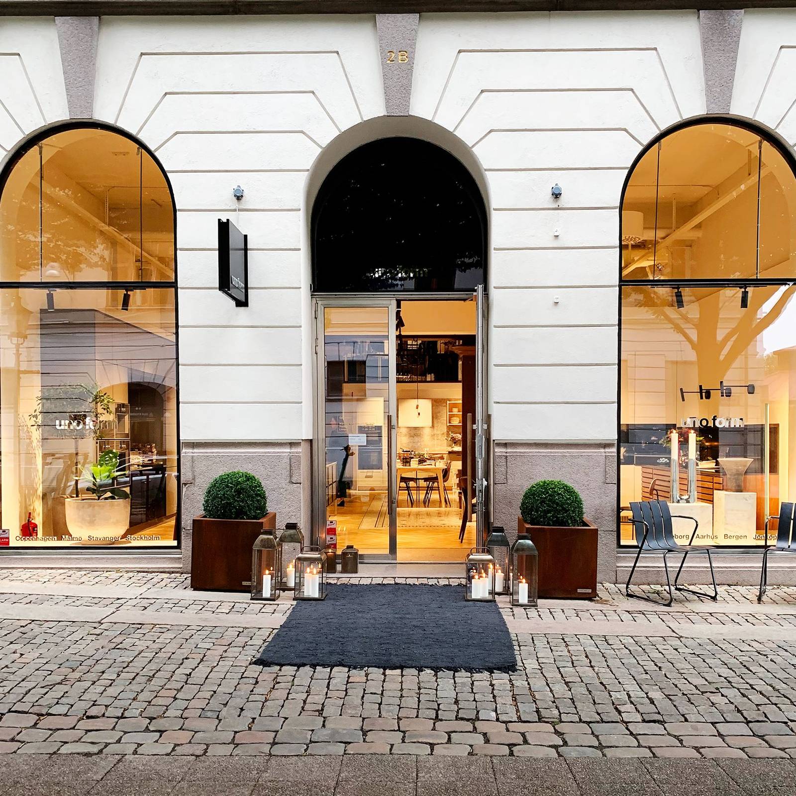 uno form butiksfront