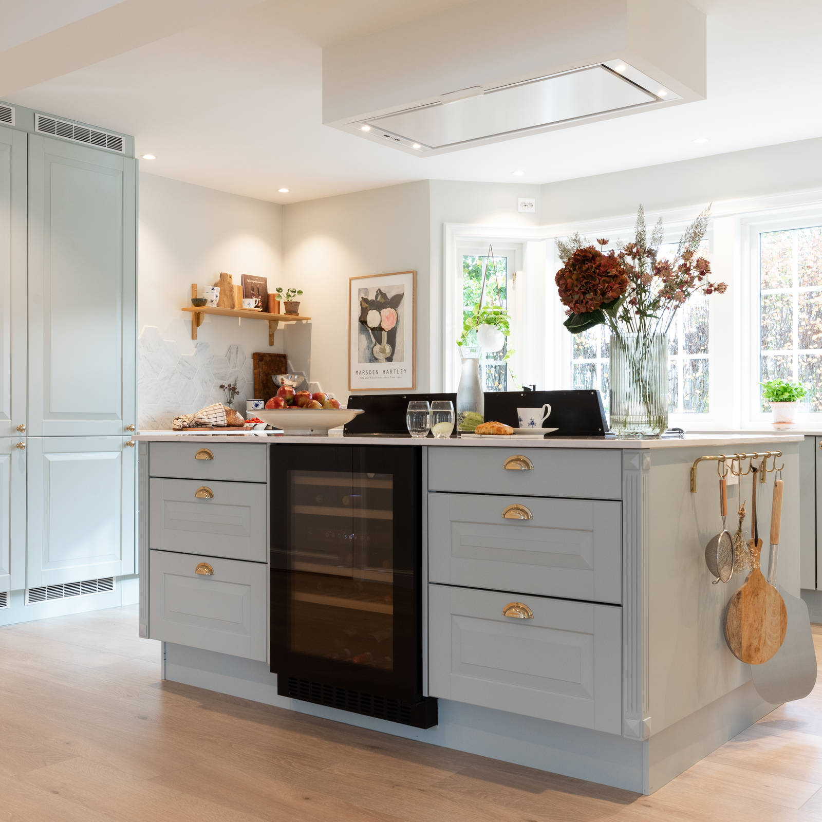 Nydelig Herregaards-kjøkken i fargen S2005-G10Y i privat hjem på Byåsen i Trondheim.