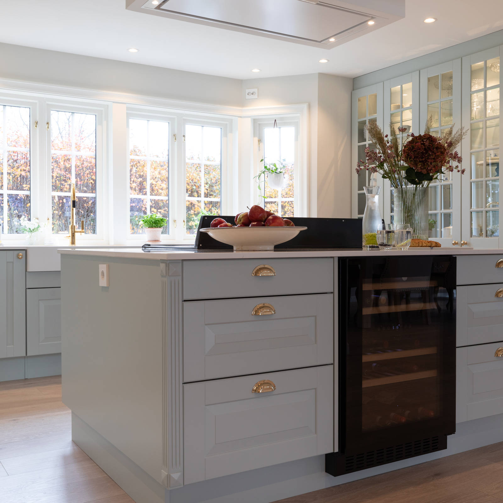 Nydelig Herregaards-kjøkken i fargen S2005-G10Y i privat hjem på Byåsen i Trondheim.