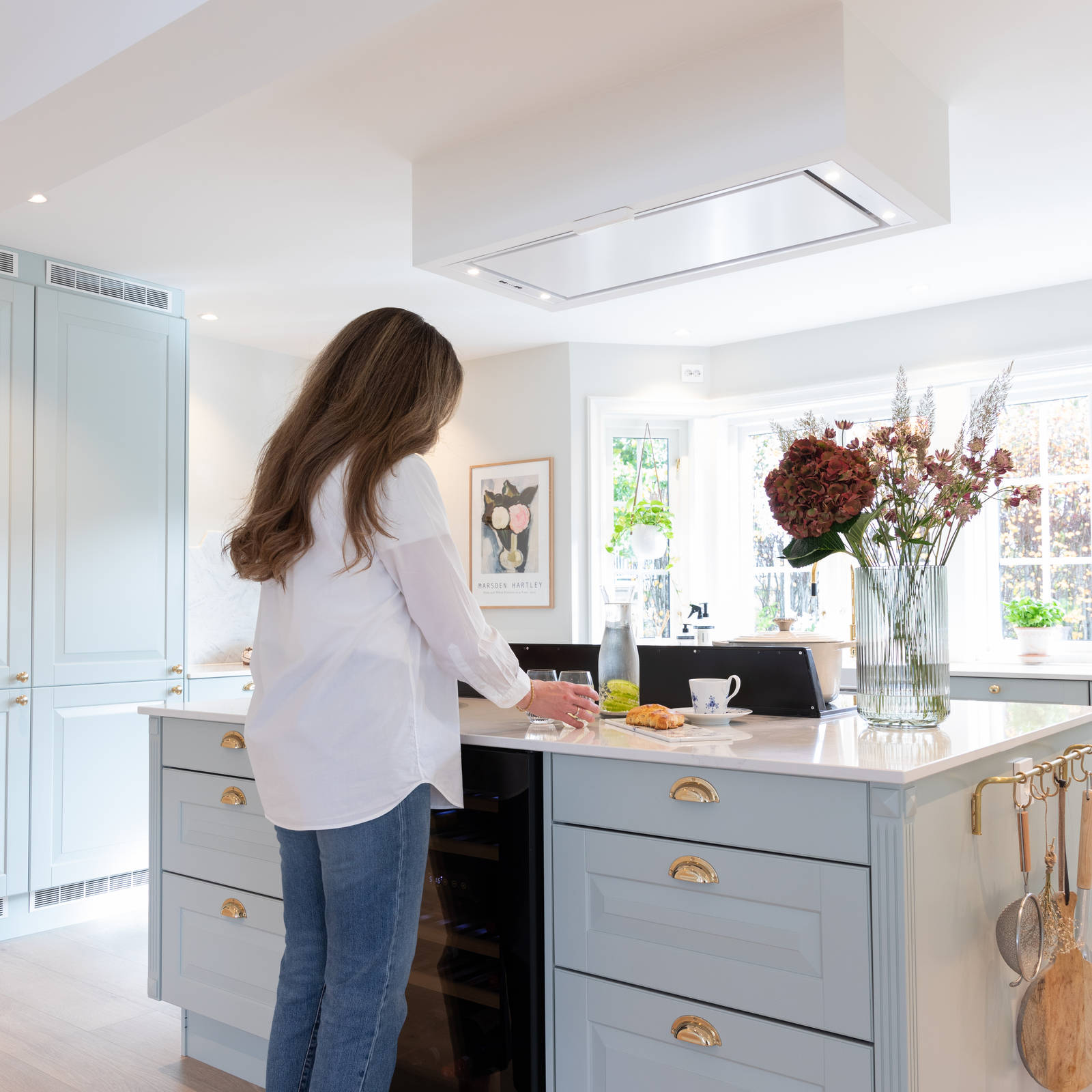 Nydelig Herregaards-kjøkken i fargen S2005-G10Y i privat hjem på Byåsen i Trondheim.