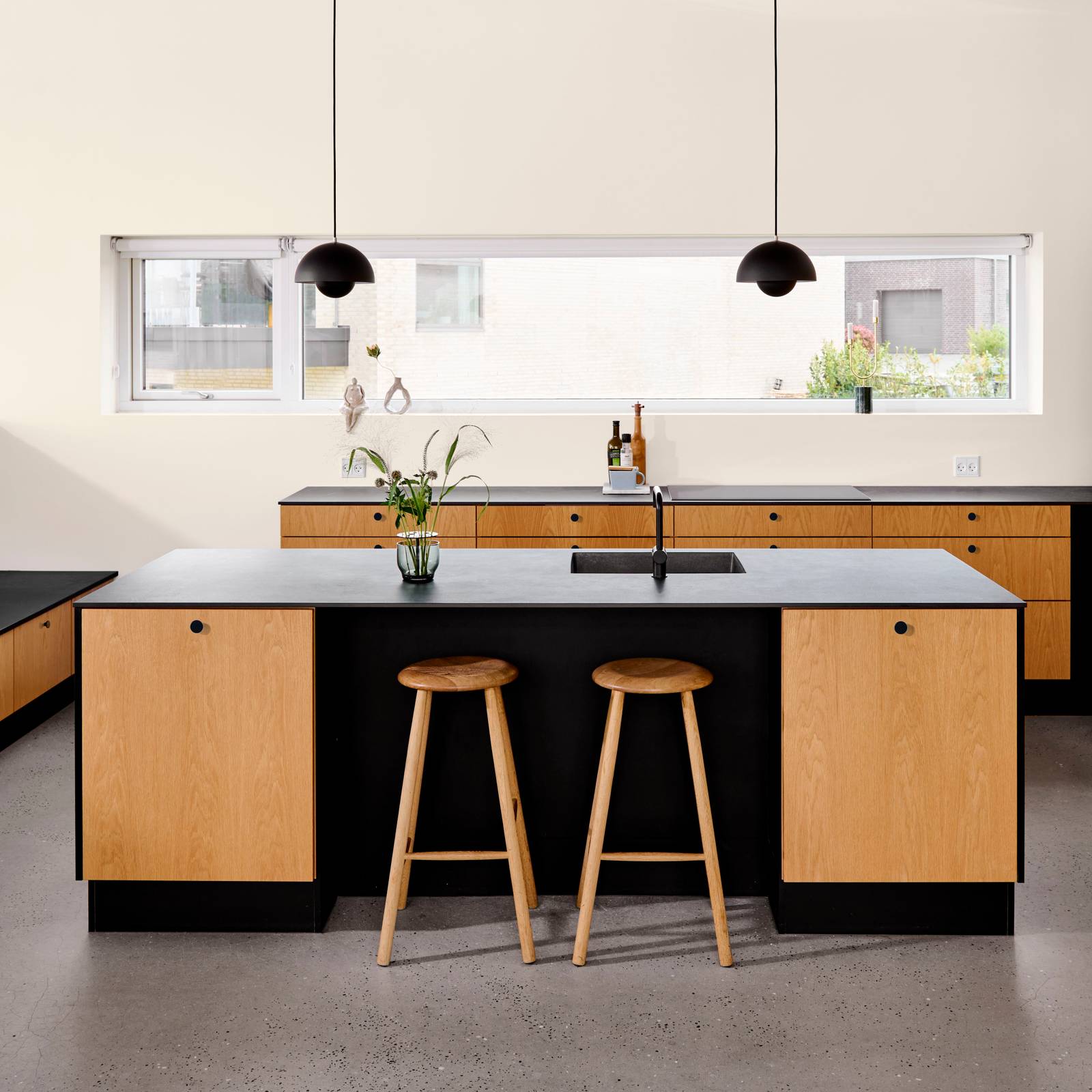 Athena køkken lodret finer