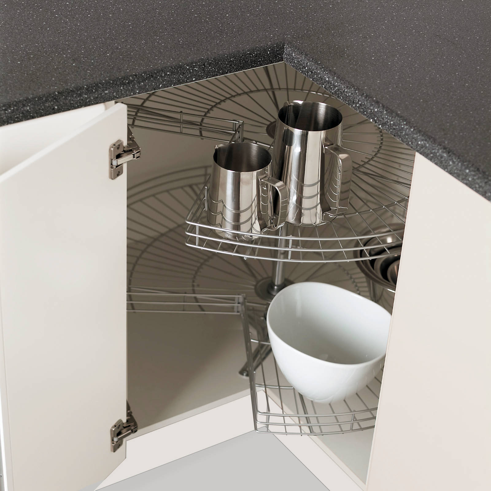 Hjørneskab karrusel