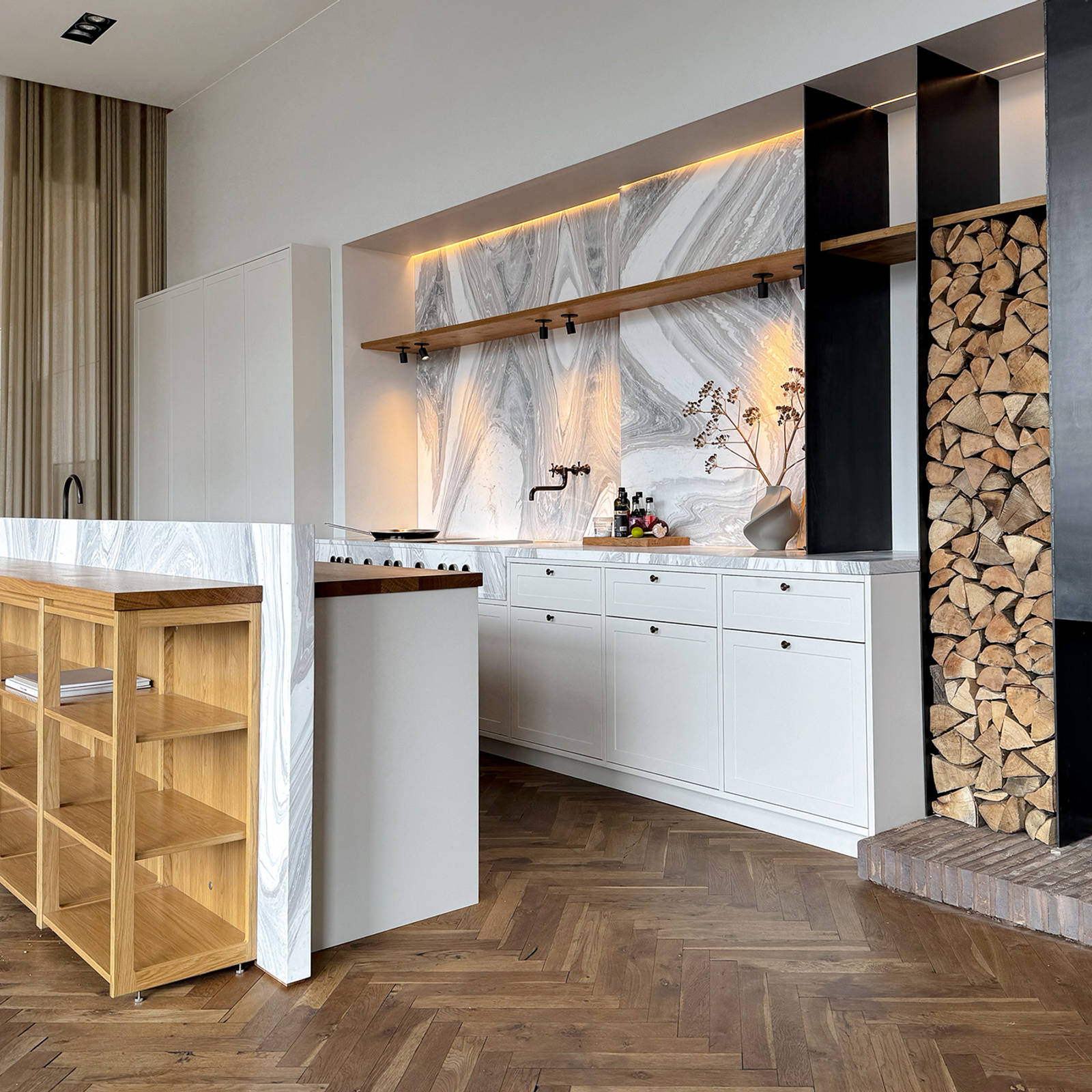 uno form Shaker køkken i den nye farve - Cream White