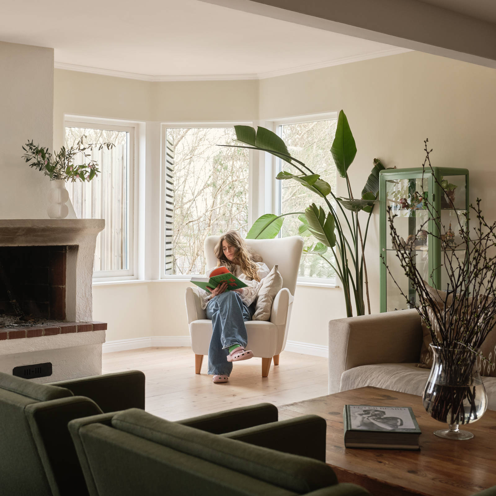 Siri Barje  sitt vardagsrum