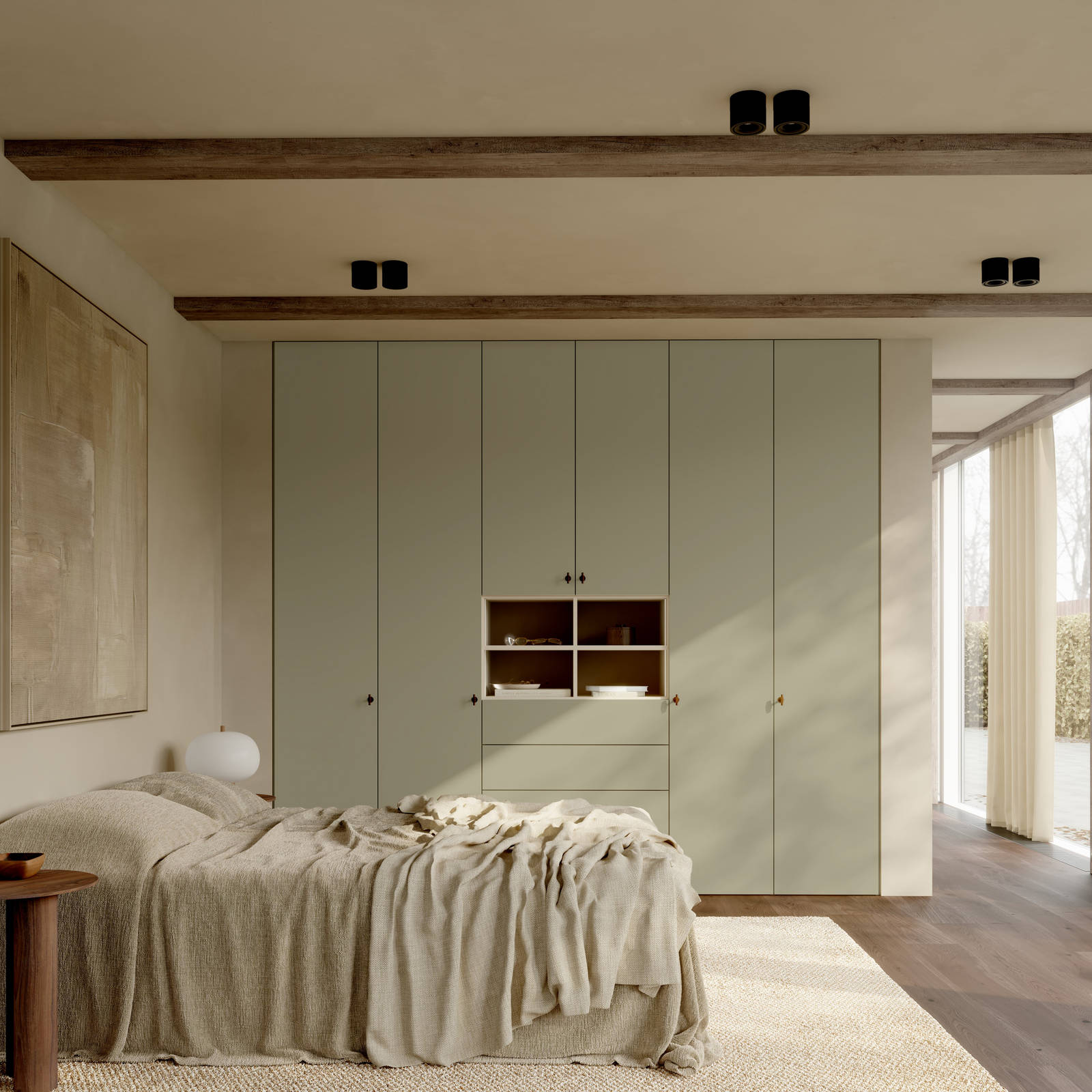 Oppdag garderobeløsninger som er skreddersydd for ditt hjem – med høyder opp til 275 cm for maksimal oppbevaringsplass og et luftig, tidløst utseende. Våre skreddersydde garderober med hengslede dører kombinerer funksjonalitet og skandinavisk eleganse på en naturlig måte.Oppdag garderobeløsninger som er skreddersydd for ditt hjem – med høyder opp til 275 cm for maksimal oppbevaringsplass og et luftig, tidløst utseende. Våre skreddersydde garderober med hengslede dører kombinerer funksjonalitet og skandinavisk eleganse på en naturlig måte.