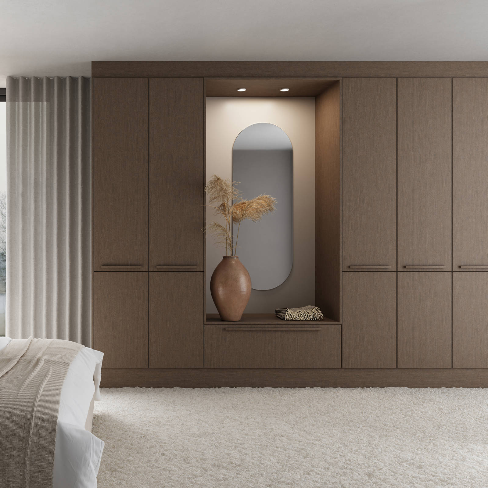 Et godt garderobeskap gjør det enklere å organisere og ha et ryddig klesskap. Vi har ulike modeller garderobeskap som kan skreddersys ditt behov.