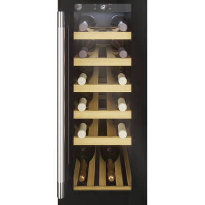 30 cm Single door wine cooler with Dual Zone technology.