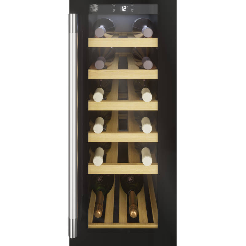 30 cm Single door wine cooler with Dual Zone technology.