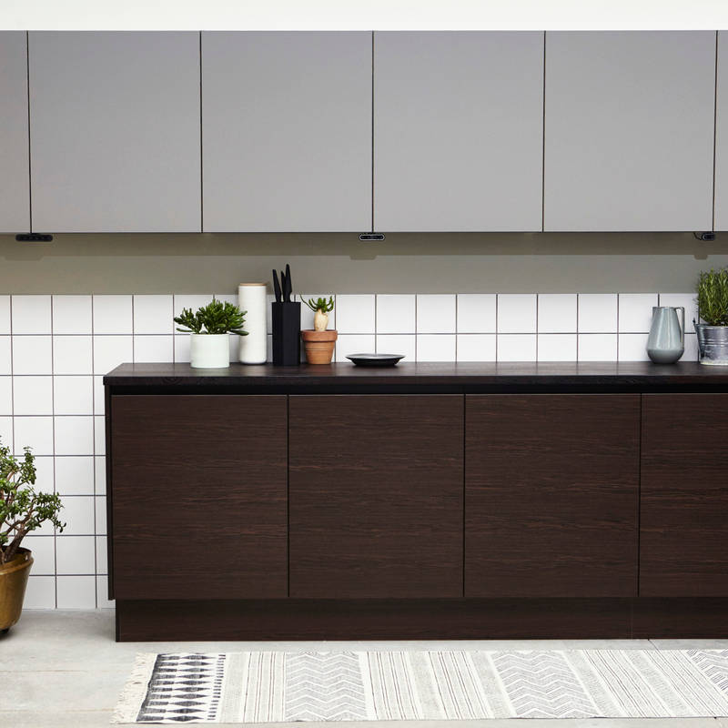 Dark nature mørkt træ finer