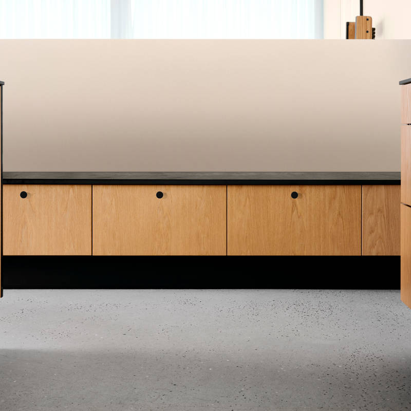 Athena køkken lodret finer