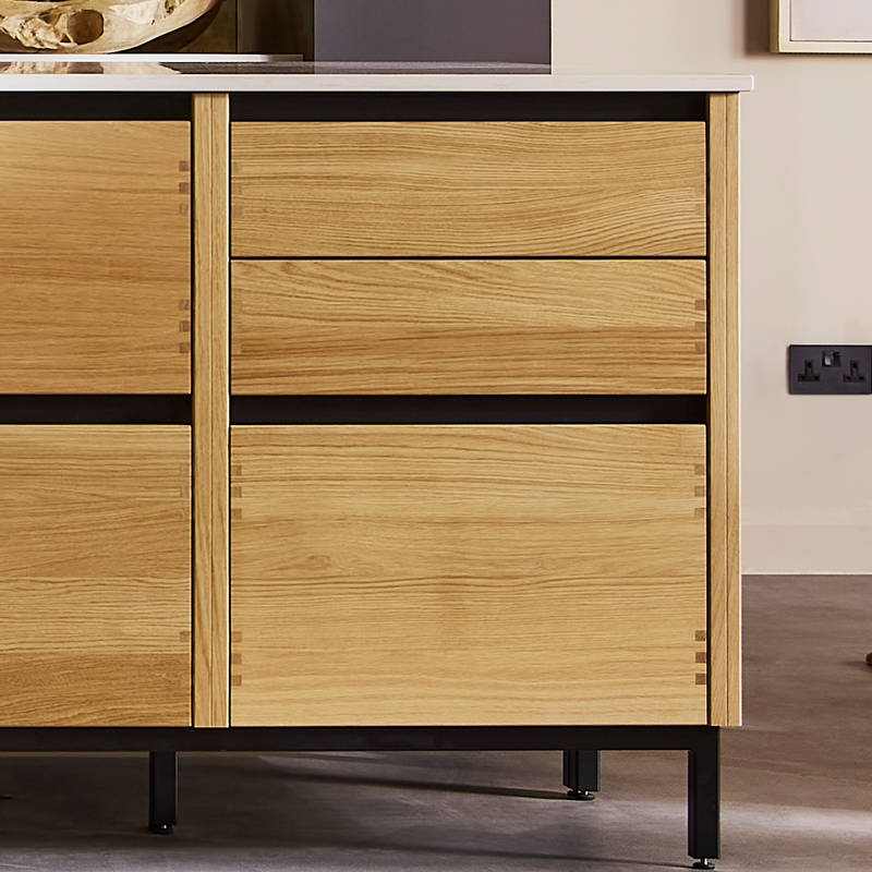 Magnet's solid oak hand made kitchen cabinets Nordic Craft