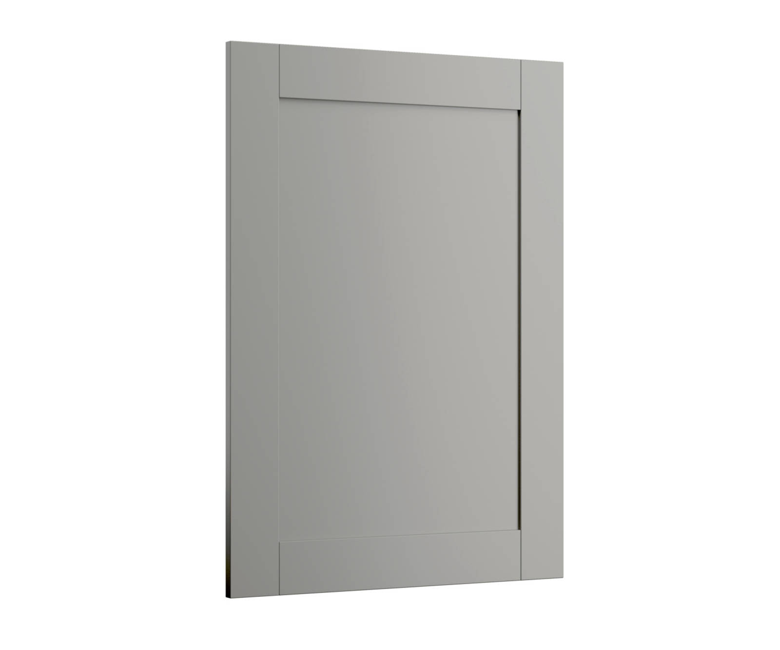 A matt Shaker style narrow frame Tatton range frontal from Magnet, reverse colour-matched.