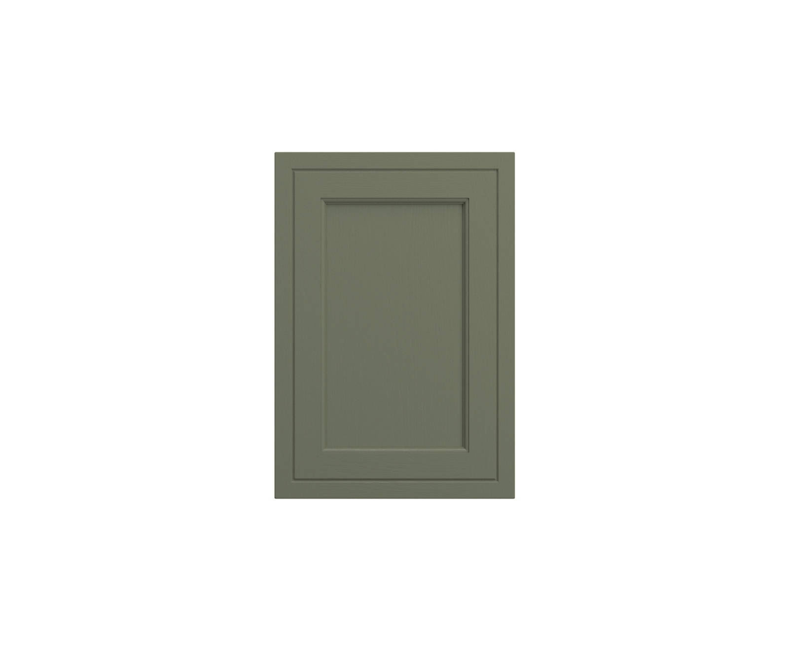 Bewdley Shaker frontal in shade Thyme.