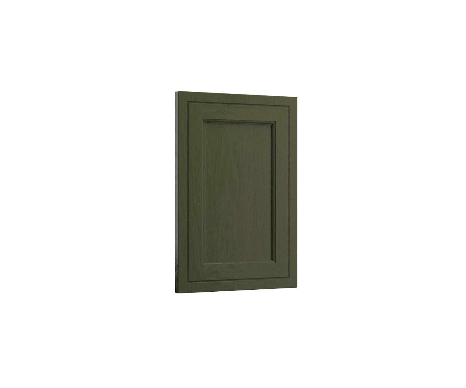 Bewdley Shaker frontal in shade Tailored Green.