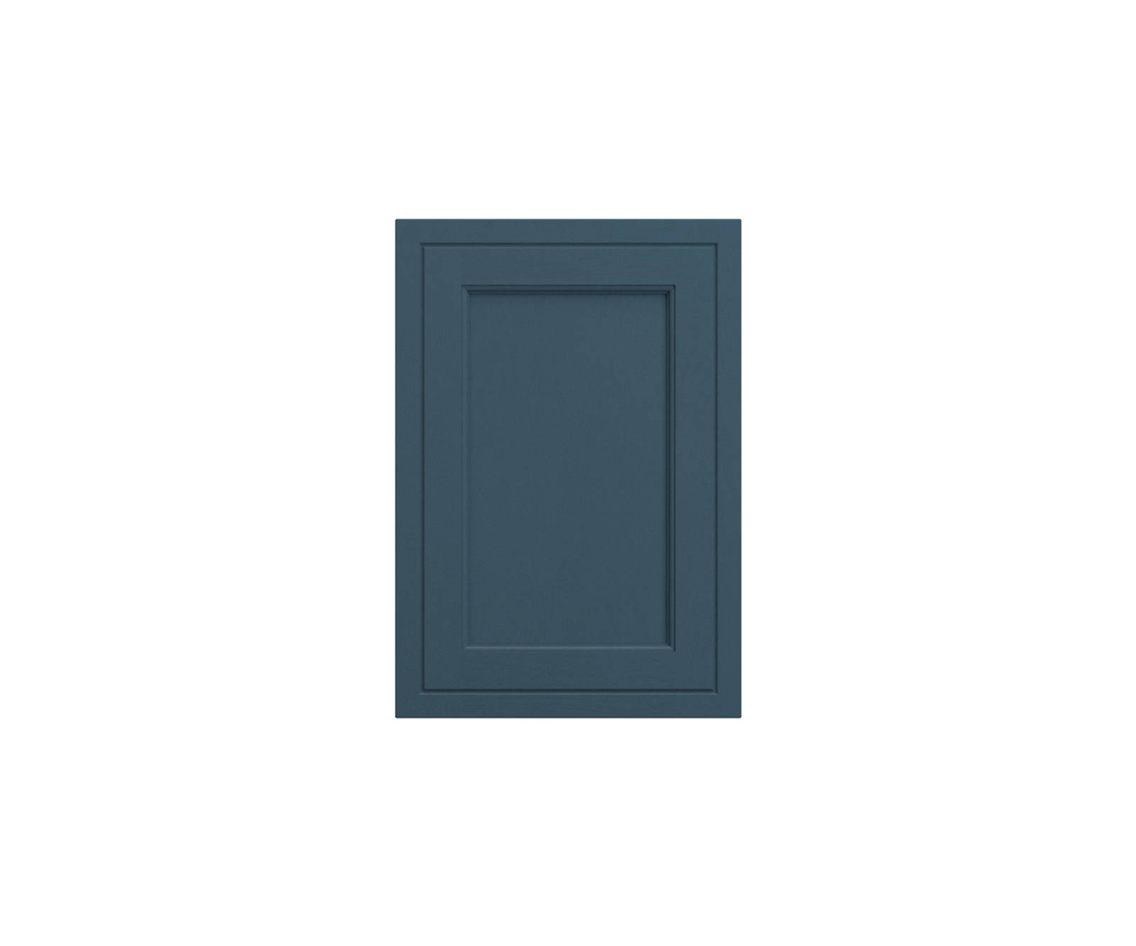 Bewdley Shaker frontal in shade Voyage Blue.