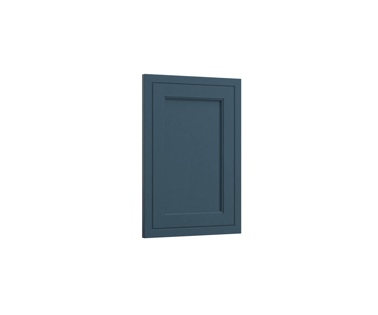Bewdley Shaker frontal in shade Voyage Blue.