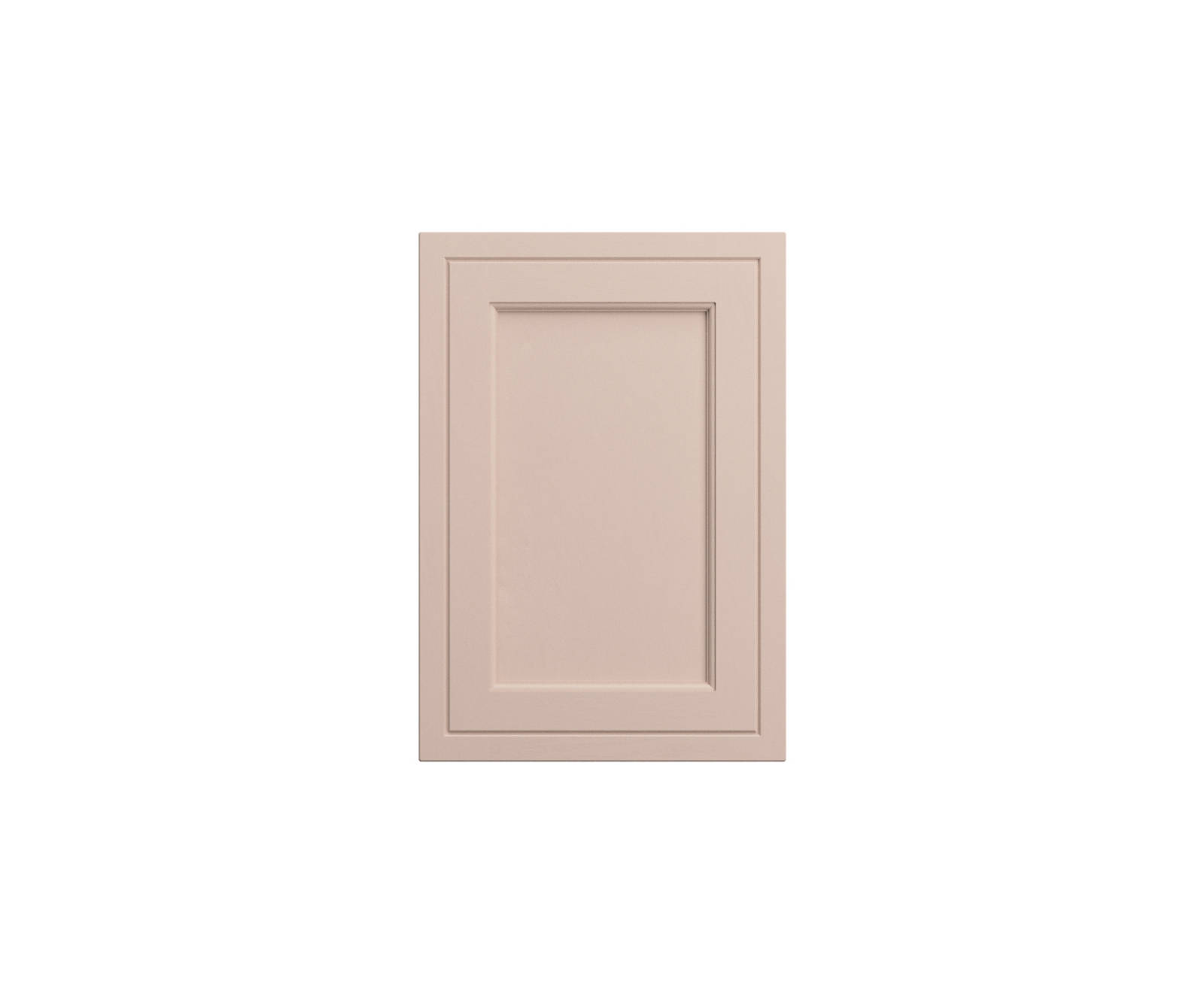 Bewdley Shaker frontal in shade Chalk Blush.