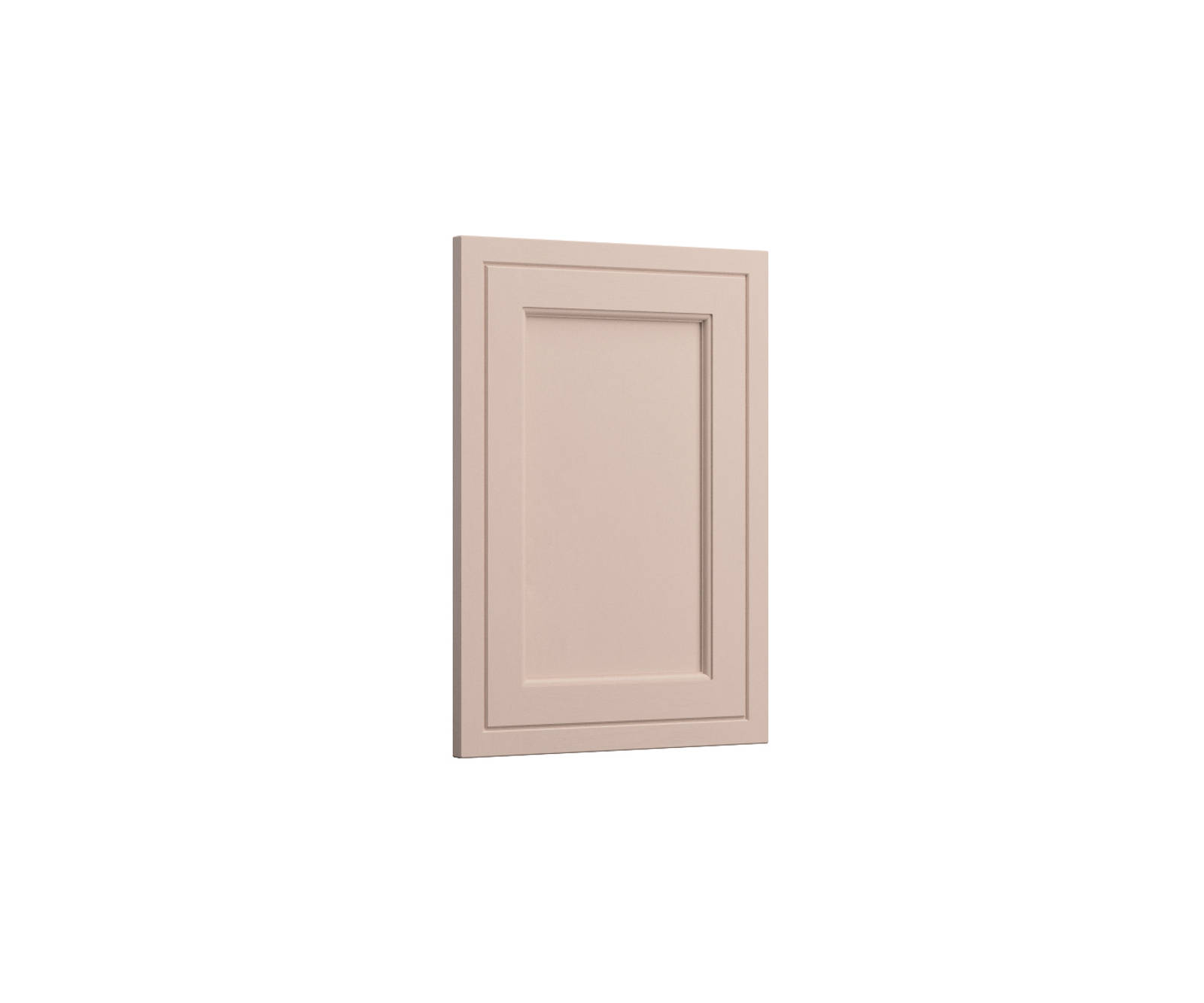Bewdley Shaker frontal in shade Chalk Blush.