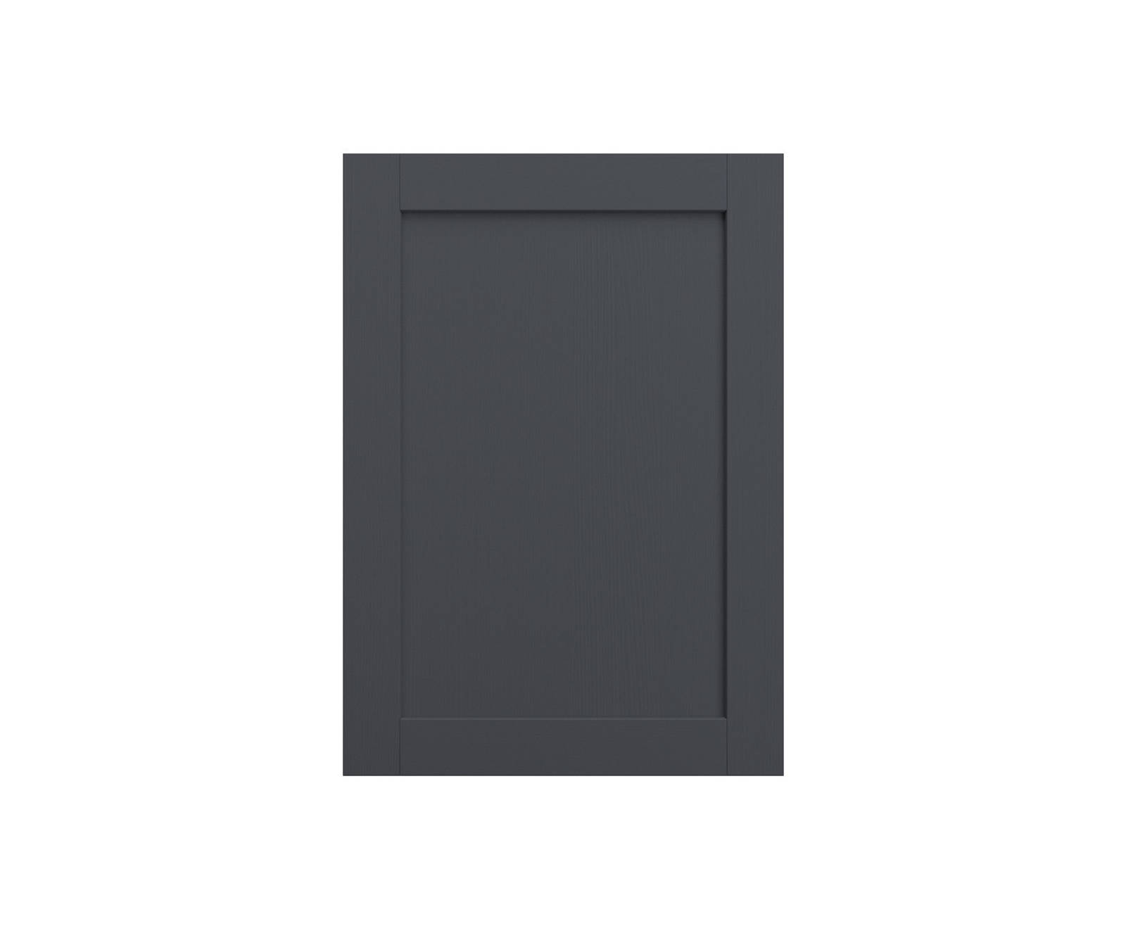 Shaker Ambleside frontal with sleek and modern frame width in the dark shade Lake