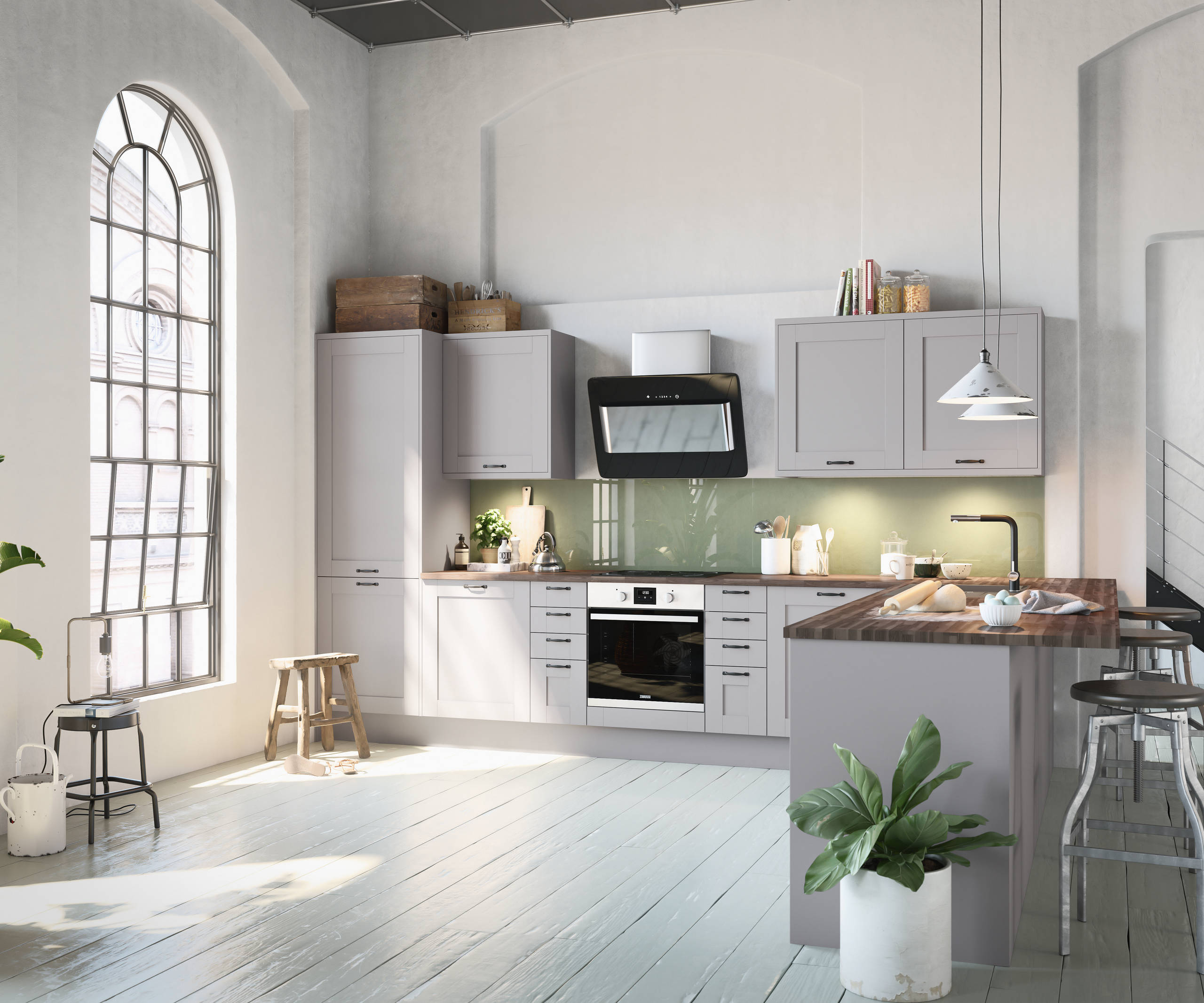 Tatton Kitchen by Magnet. A beautiful easy to use kitchen with traditional features with stylish modern touches.