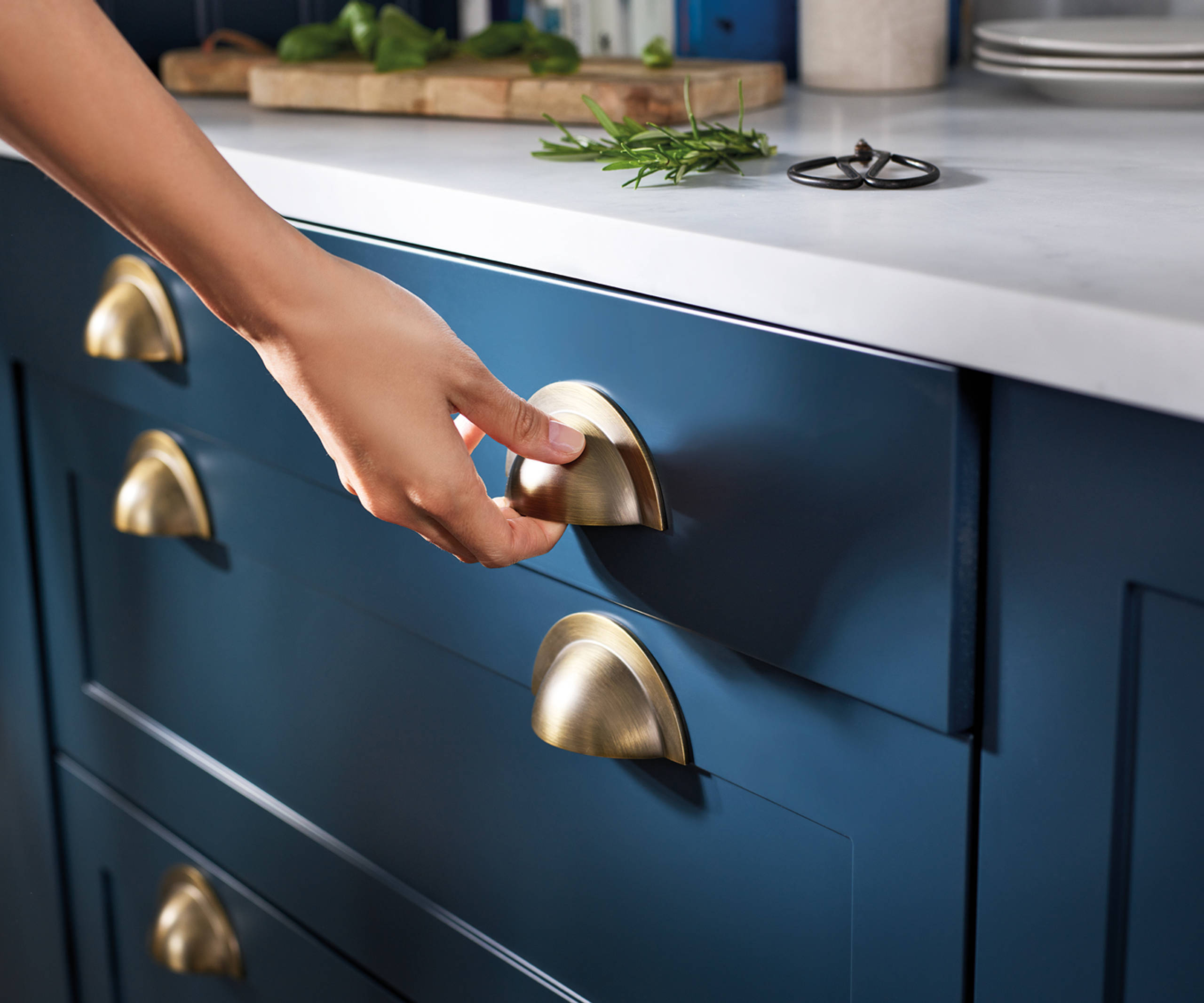 Dunham kitchen by Magnet. Smooth matt finish traditional or modern style available in over 20 colours.