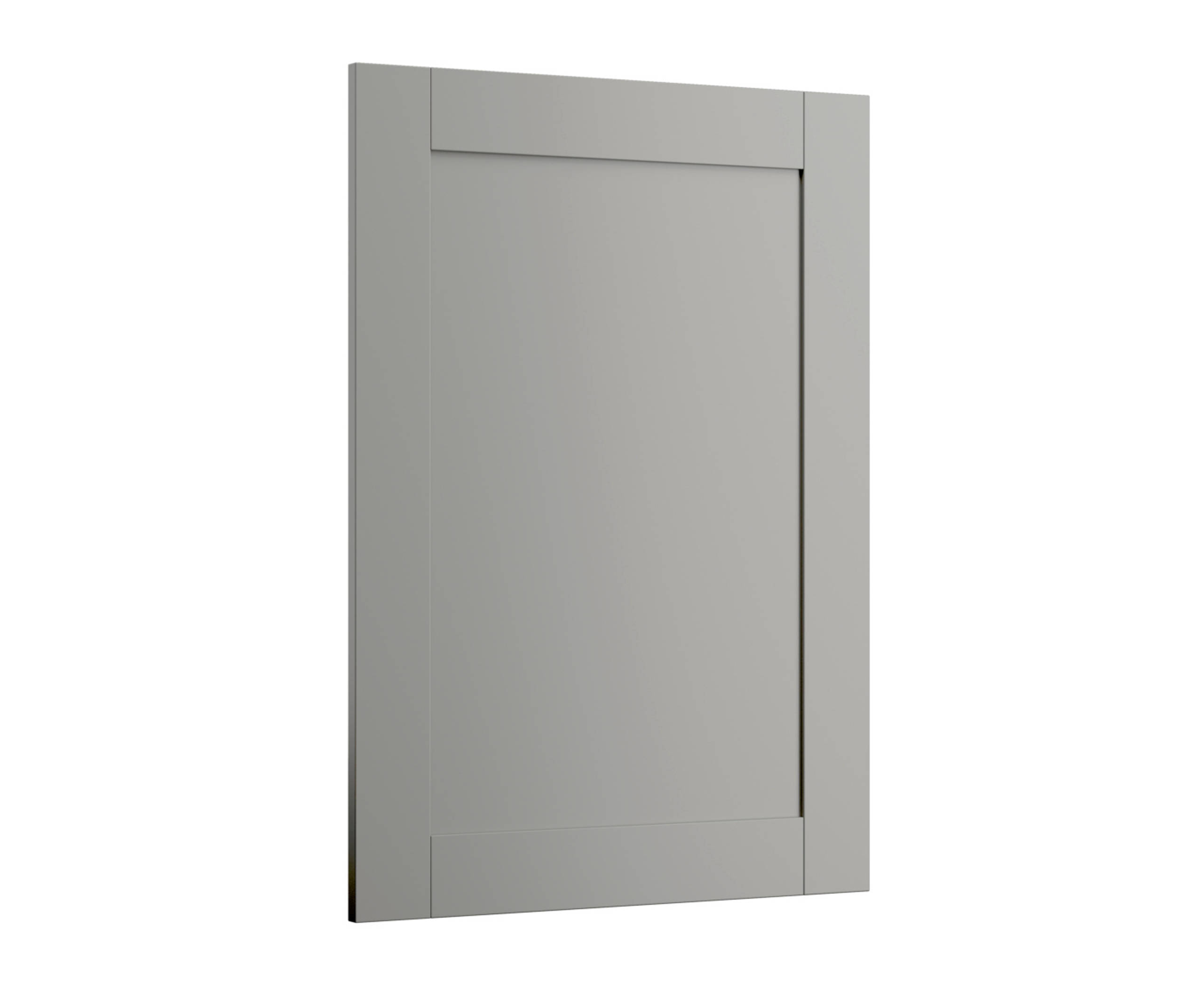 A matt Shaker style narrow frame Tatton range frontal from Magnet, reverse colour-matched.