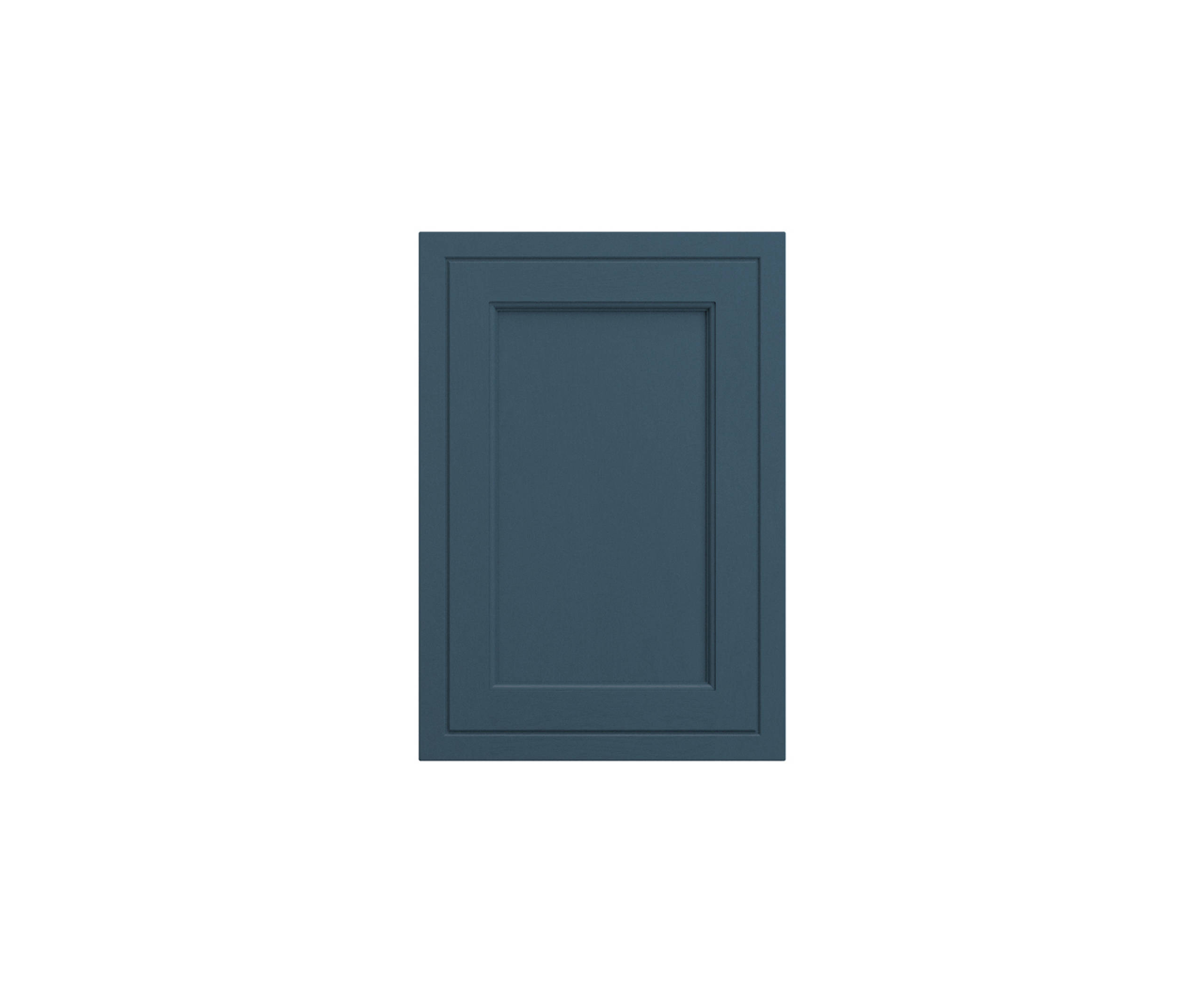 Bewdley Shaker frontal in shade Voyage Blue.