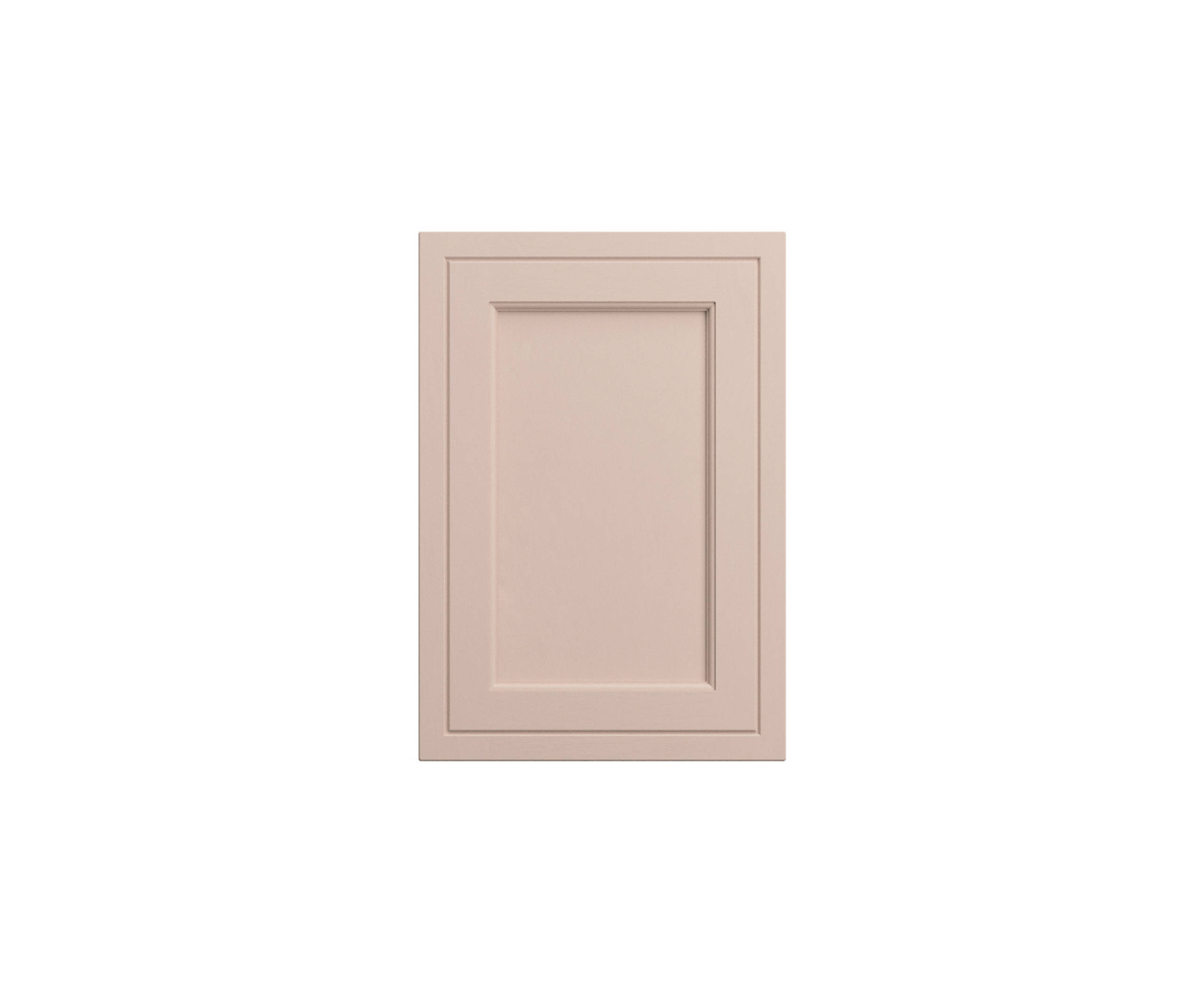 Bewdley Shaker frontal in shade Chalk Blush.