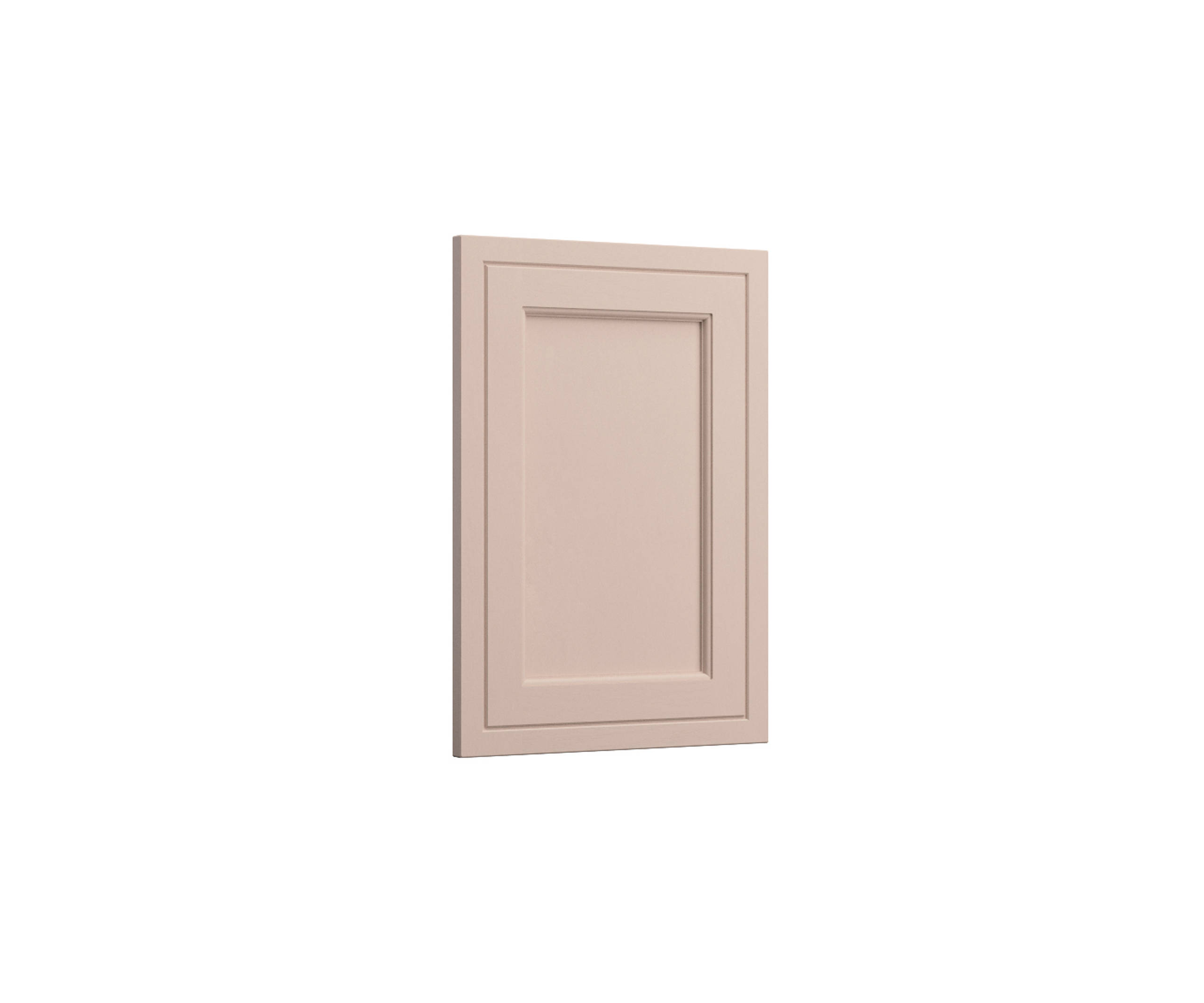 Bewdley Shaker frontal in shade Chalk Blush.