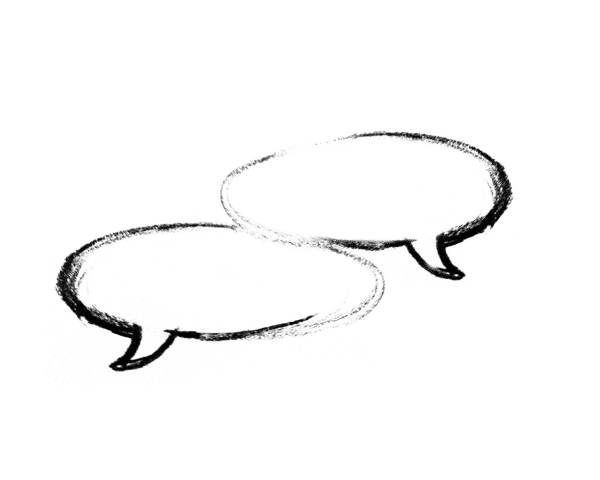 Illustration of chat bubbles
