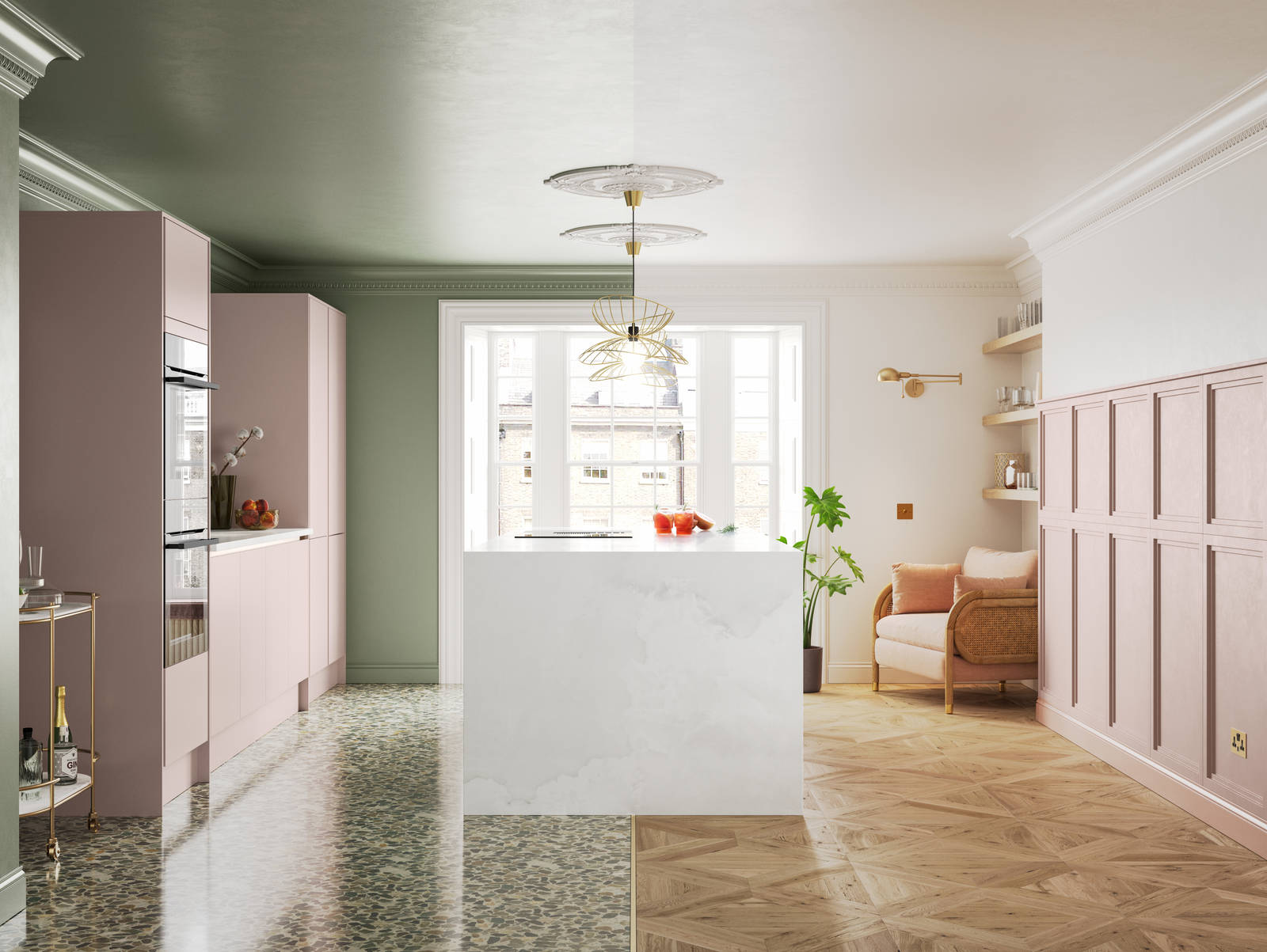 Integra Soho by Magnet. Ultra-contemporary design with sleek handless doors and available in 20 different colours.