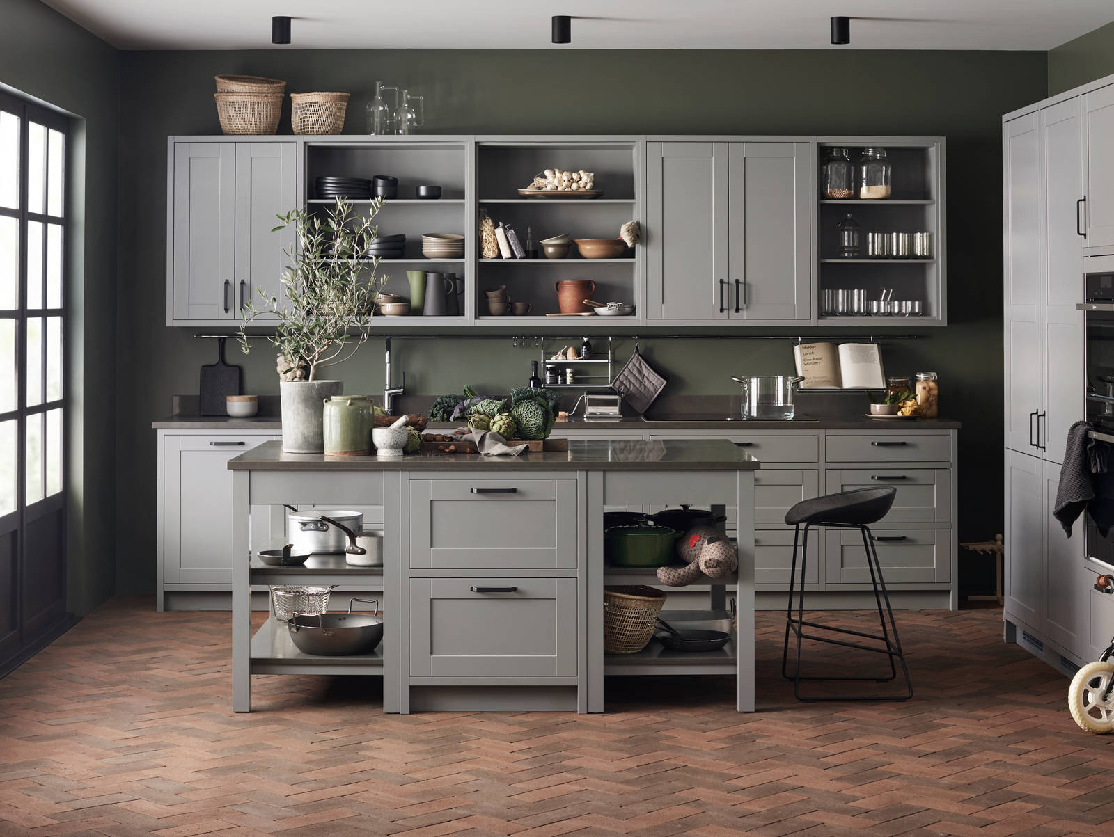 Scala inframe kjøkken i farge Torden S5500-N