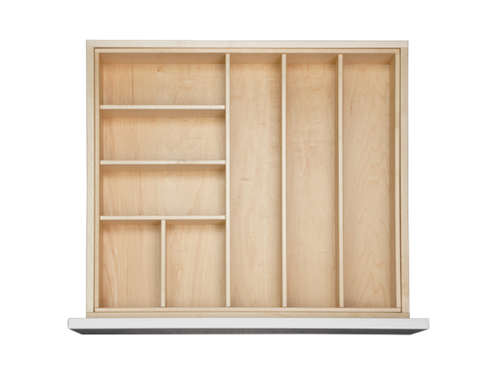 Cutlery insert in solid wood for 60 cm drawer