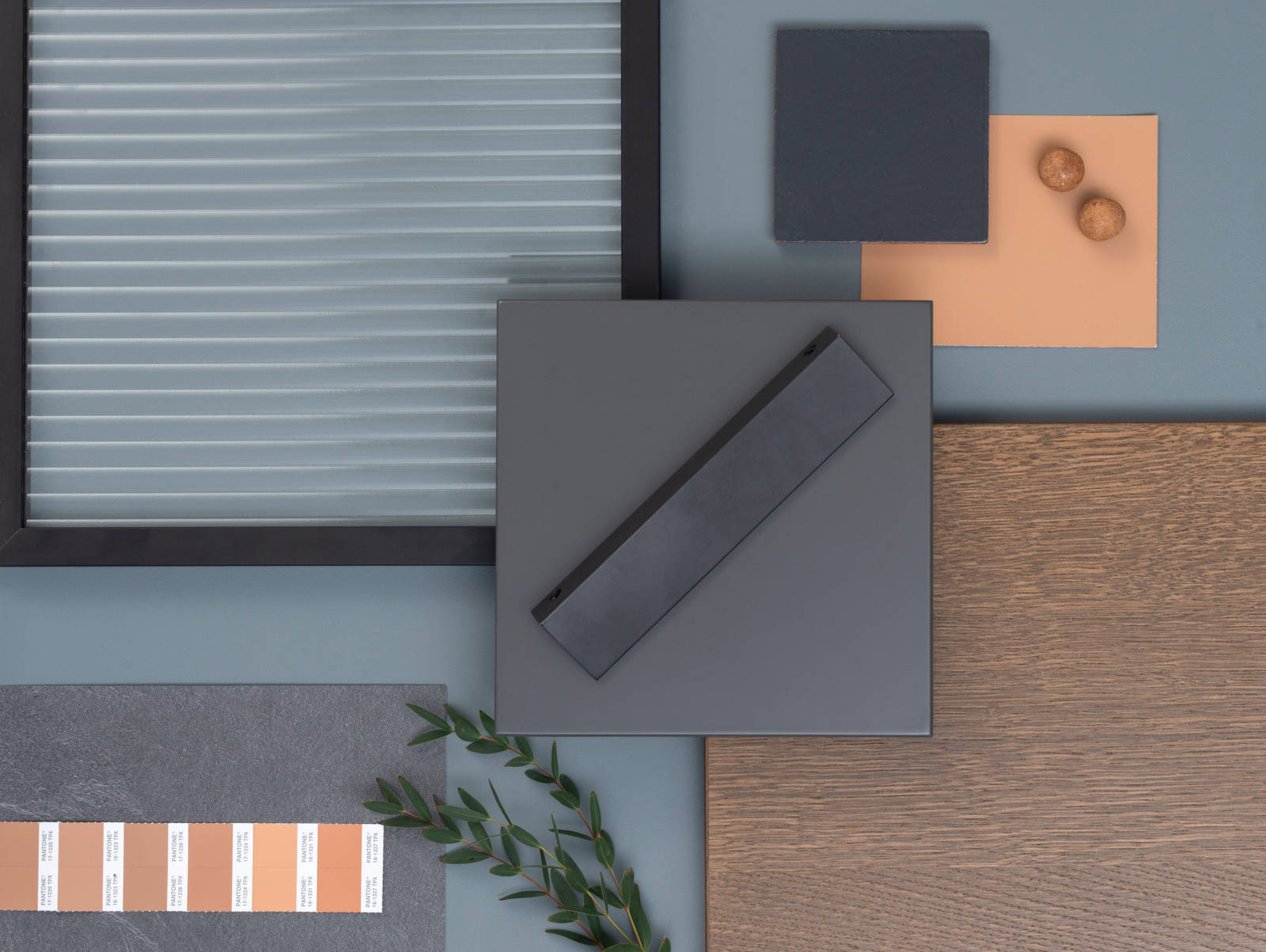 Norema Moodboard Design Akse areal mørk grå