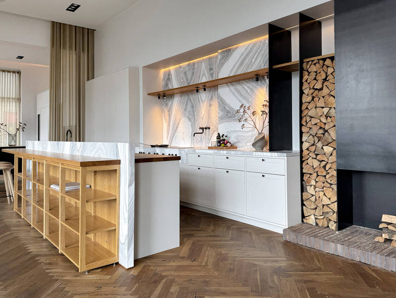 uno form Shaker køkken i den nye farve - Cream White