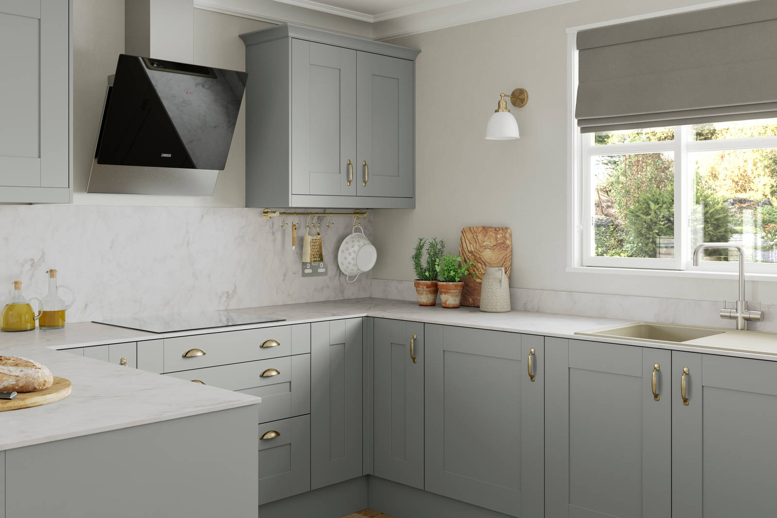 Tatton Kitchen by Magnet. A beautiful easy to use kitchen with traditional features with stylish modern touches.