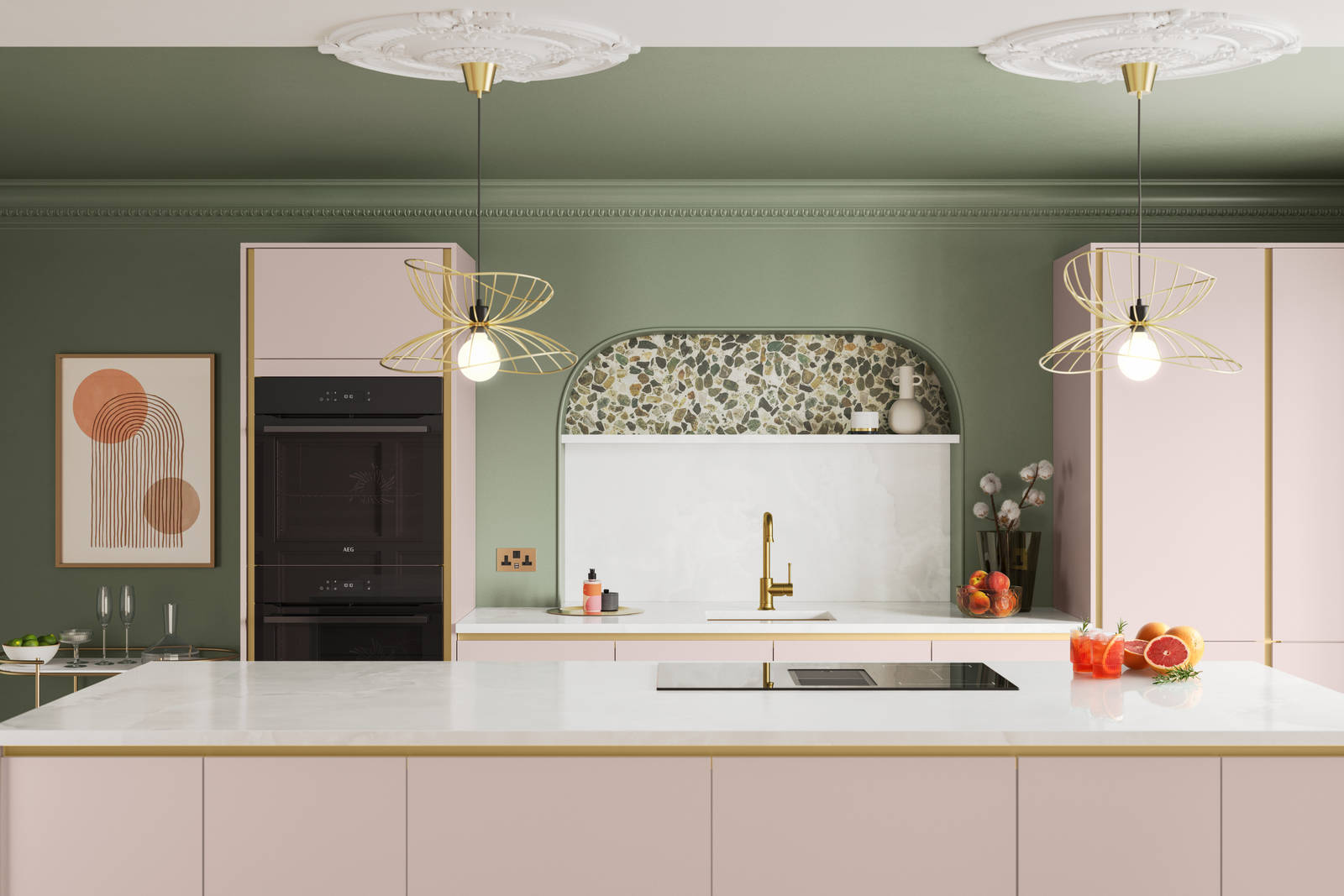 Integra Soho by Magnet. Ultra-contemporary design with sleek handless doors and available in 20 different colours.
