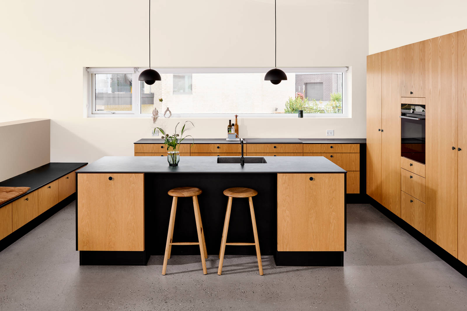 Athena køkken lodret finer