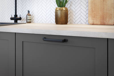 Dunham kitchen by Magnet. Smooth matt finish traditional or modern style available in over 20 colours.